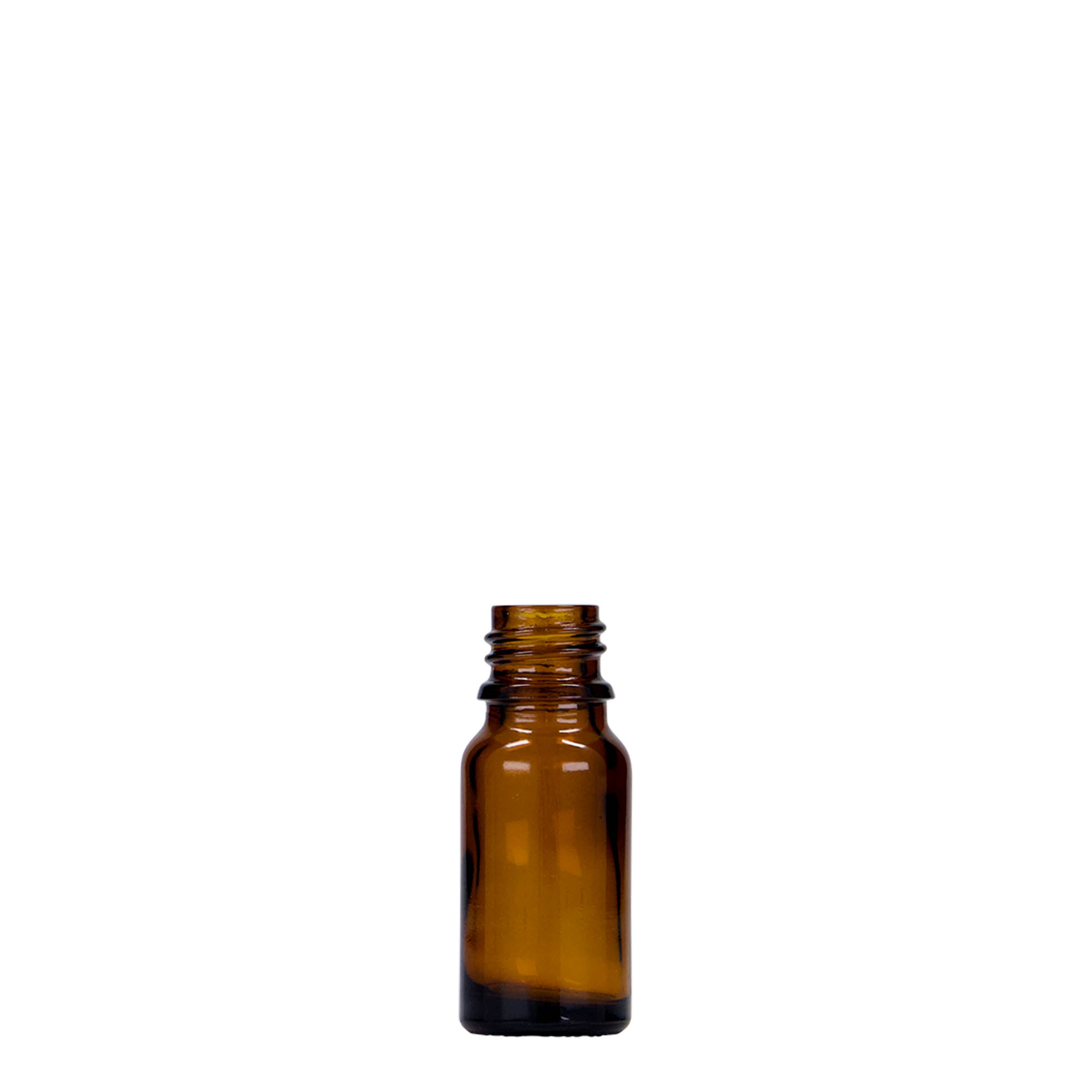 10 ml medicininis buteliukas, stiklas, rudas, anga: DIN 18 10 ml medicininis buteliukas, stiklas, rudas, anga: DIN 18