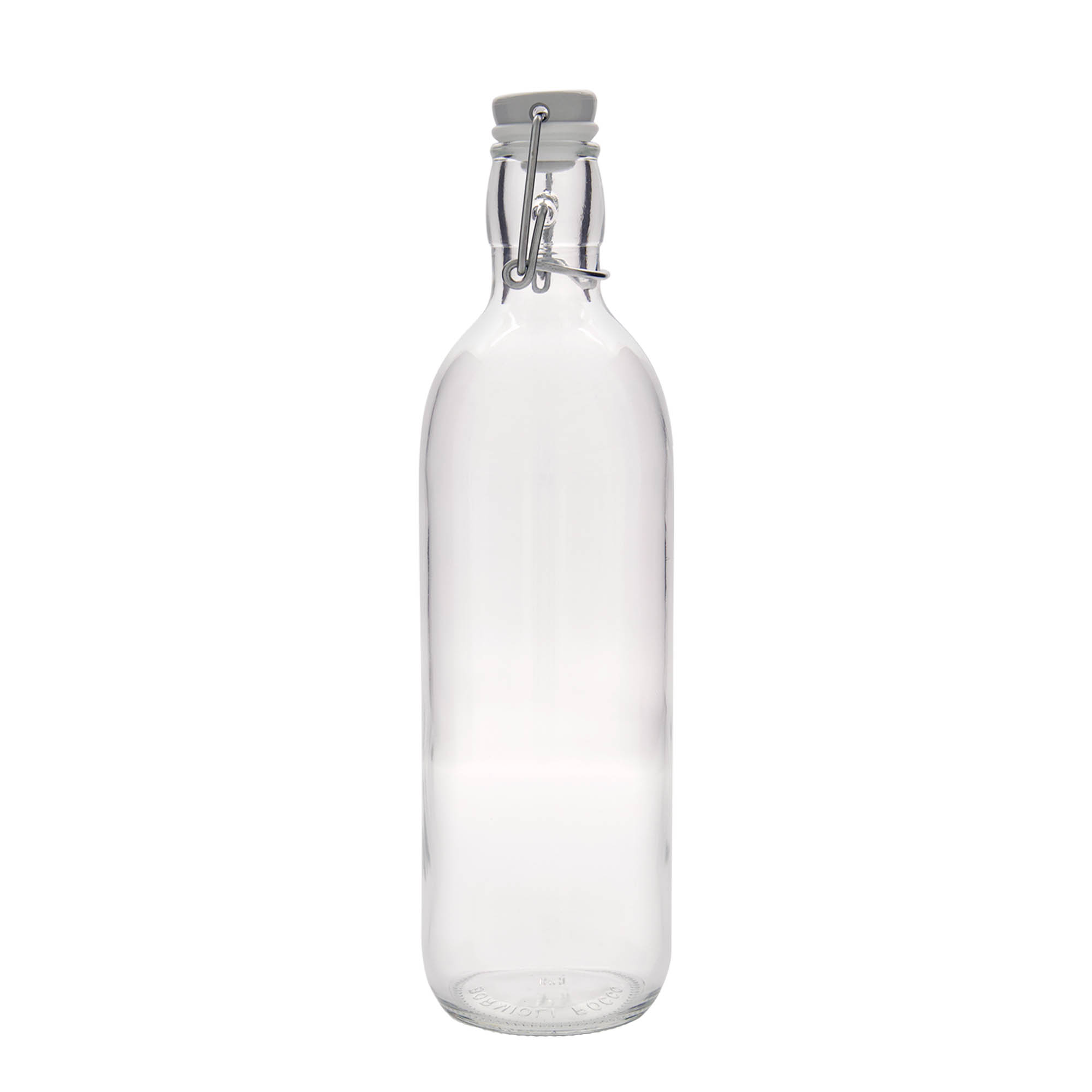 1.000 ml stiklinis butelis „Emilia“, anga: užsegamas užraktas 1.000 ml stiklinis butelis „Emilia“, anga: užsegamas užraktas