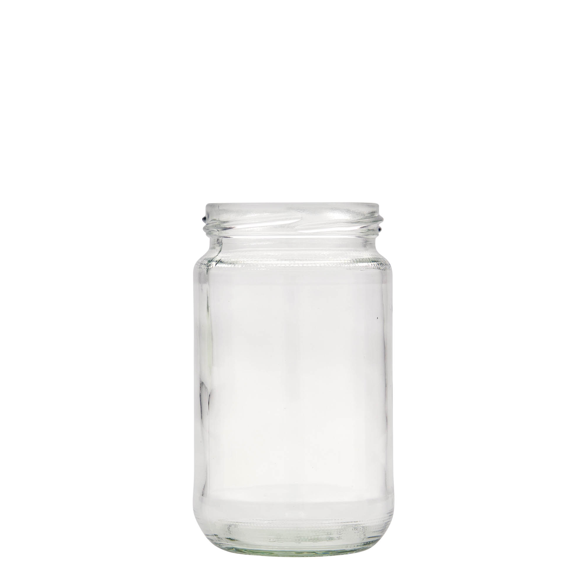 370 ml konservų stiklainis, anga: sukamas dangtelis (TO 66)