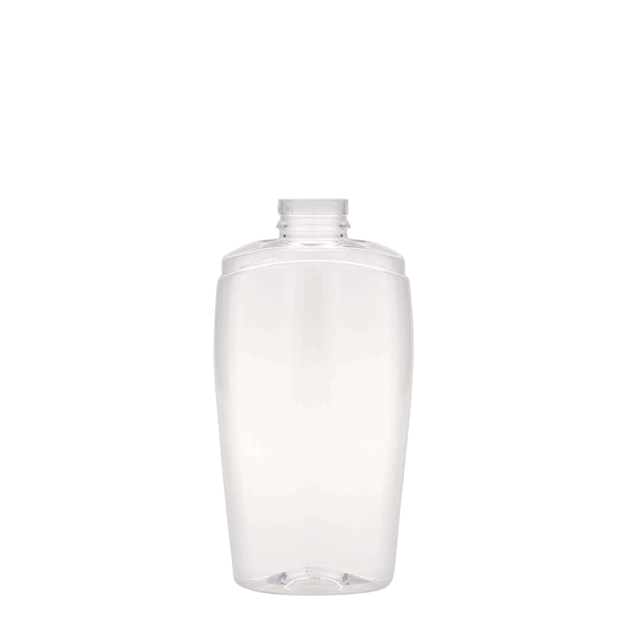 200 ml PET butelis „Squeeze“, ovalus, plastikinis
