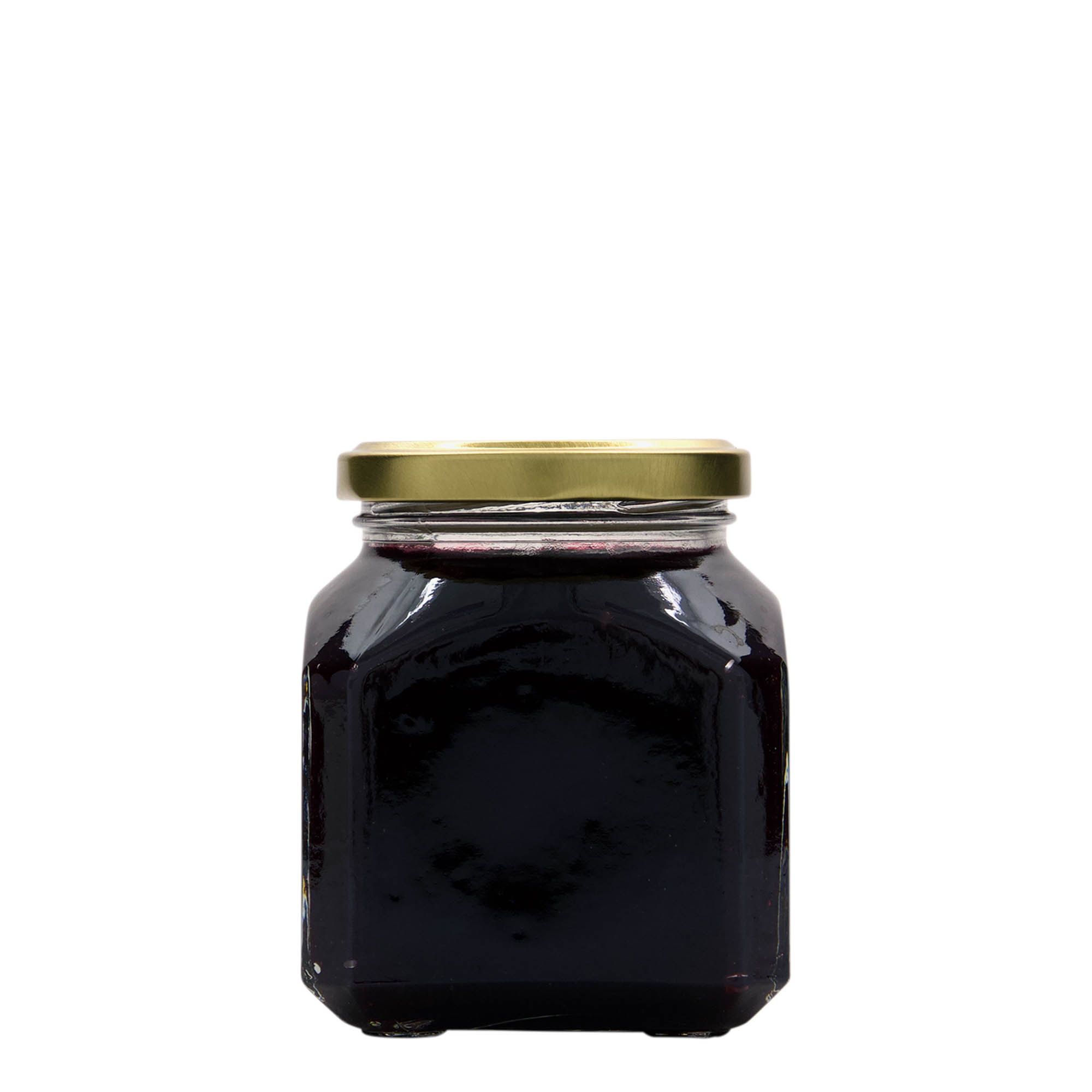 314 ml keturkampis stiklainis „Mailand“, anga: Twist-Off (TO 63) 314 ml keturkampis stiklainis „Mailand“, anga: Twist-Off (TO 63)