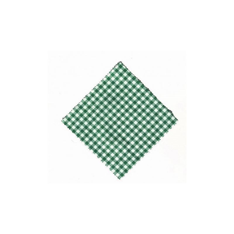 Audinio servetėlė languota 15x15, kvadratinė, tekstilė, tamsiai žalia, anga: TO58-TO82