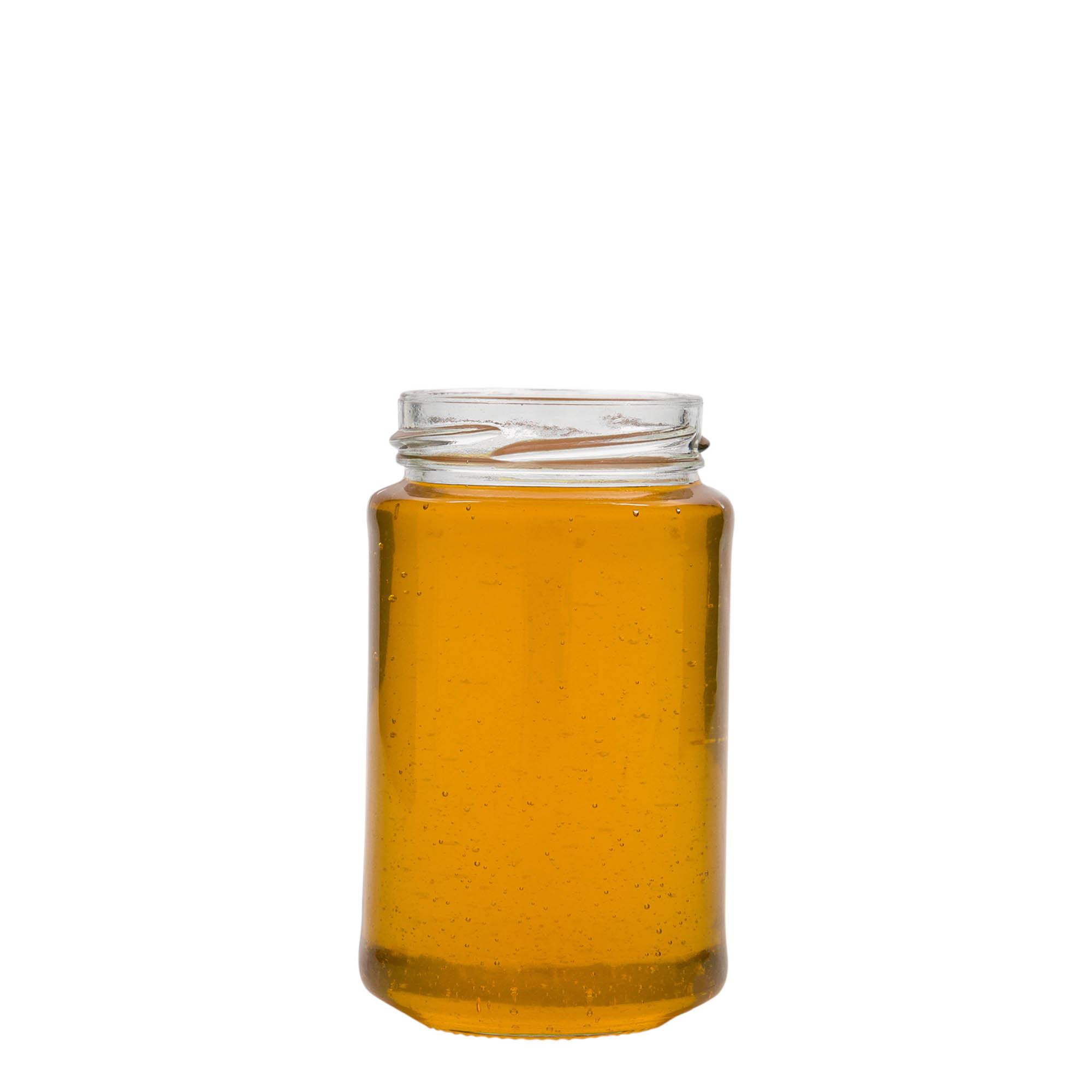 250 ml aukštas apvalus stiklas, burna: Twist-Off (TO 58)