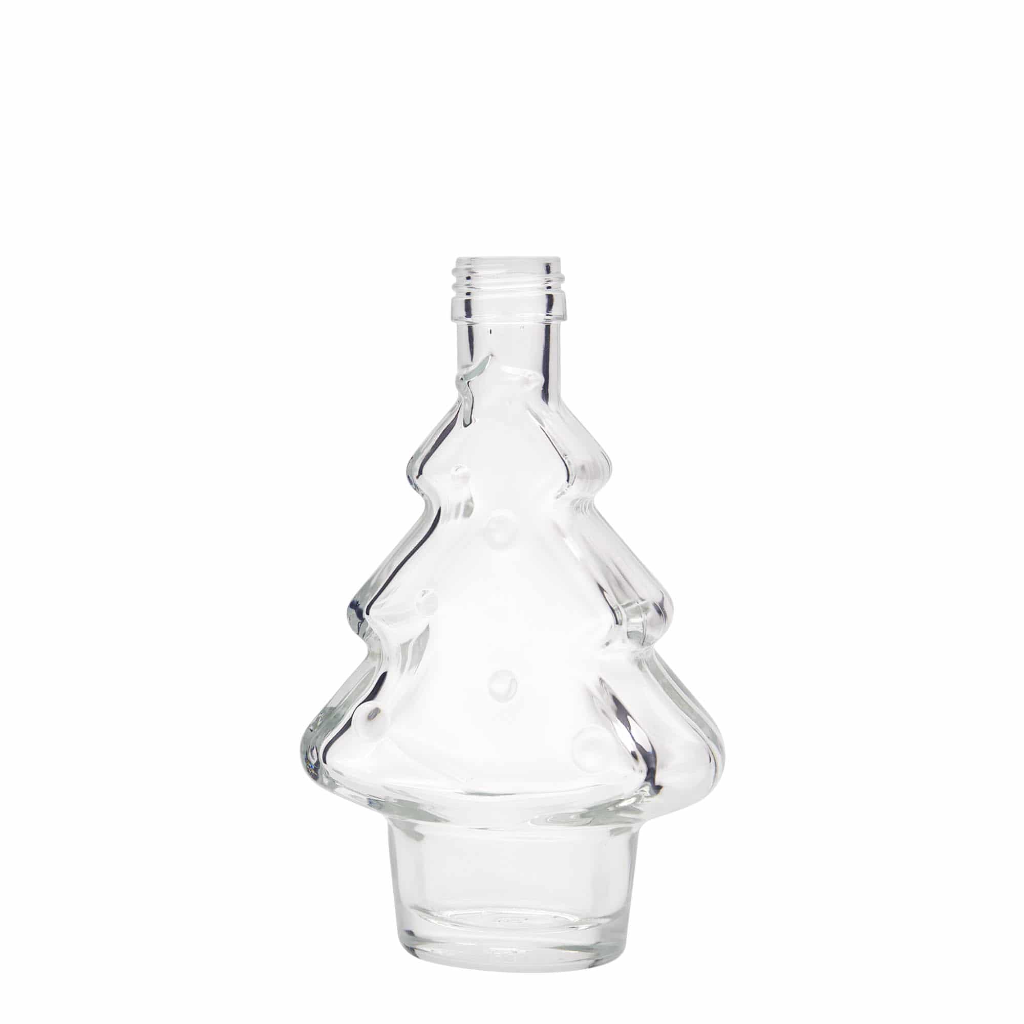 200 ml stiklinis buteliukas „Eglutė“, anga: PP 28