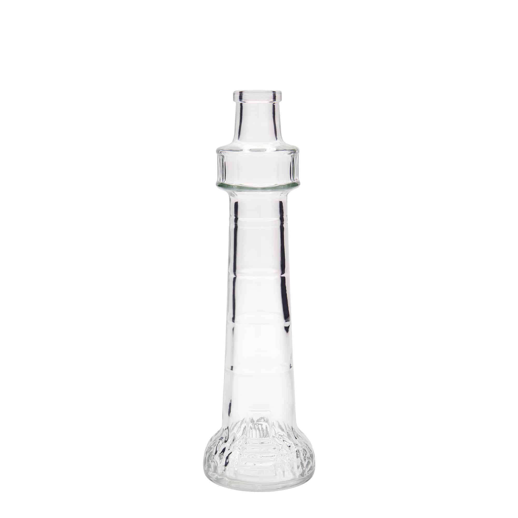 200 ml stiklinis buteliukas „Leuchtturm“, anga: kamštis