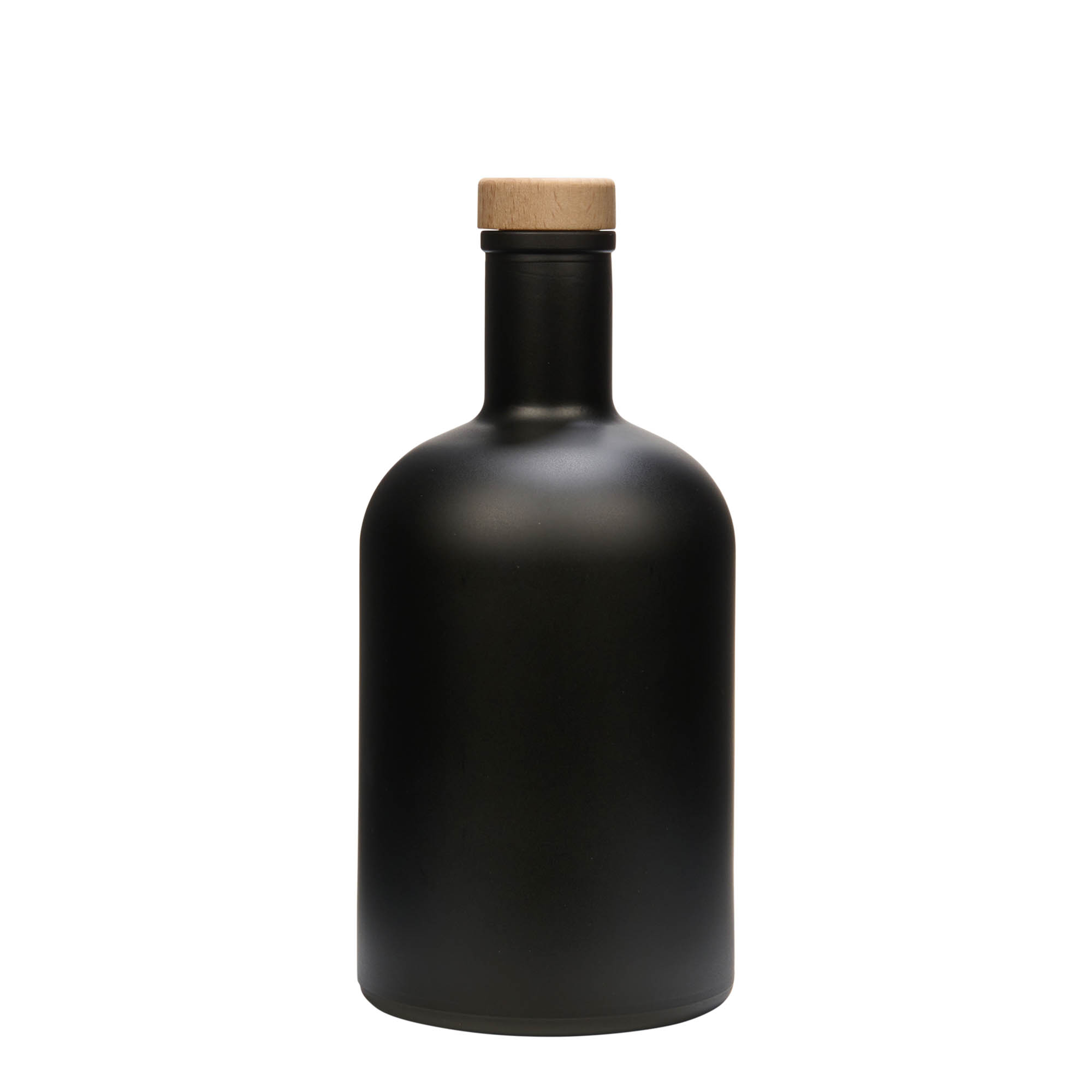 700 ml stiklinis butelis „Gerardino“, juodas, kaklelis: kamštis 700 ml stiklinis butelis „Gerardino“, juodas, kaklelis: kamštis