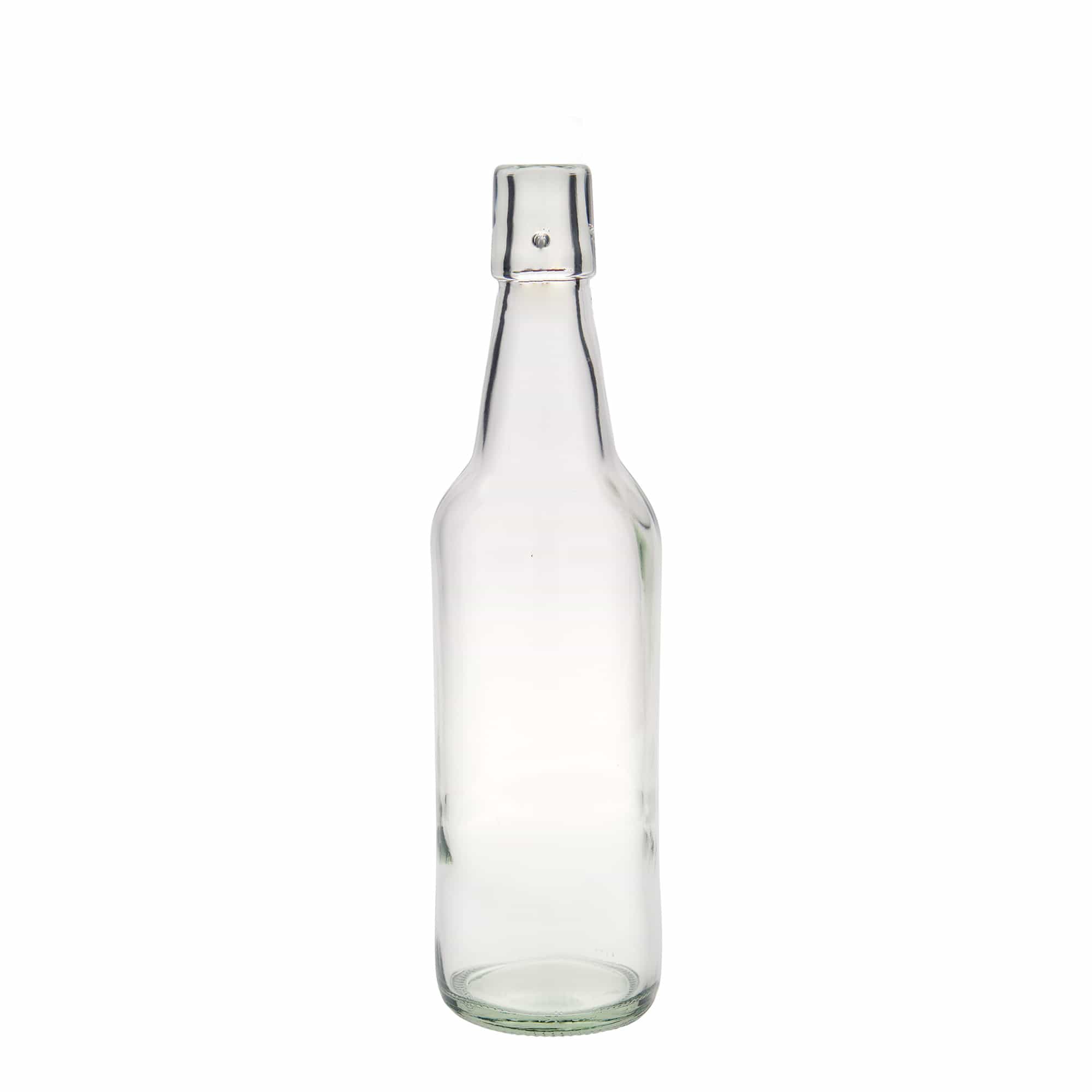 500 ml alaus butelis, stiklas, kamštis: užsegamas užraktas