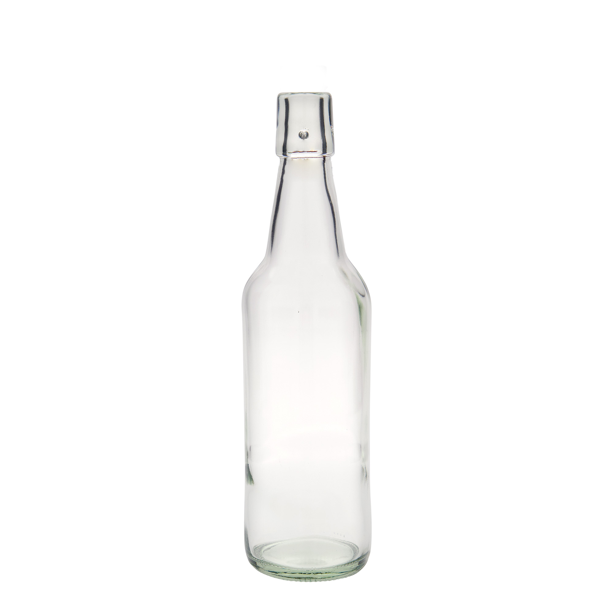 500 ml alaus butelis, stiklas, kamštis: užsegamas užraktas