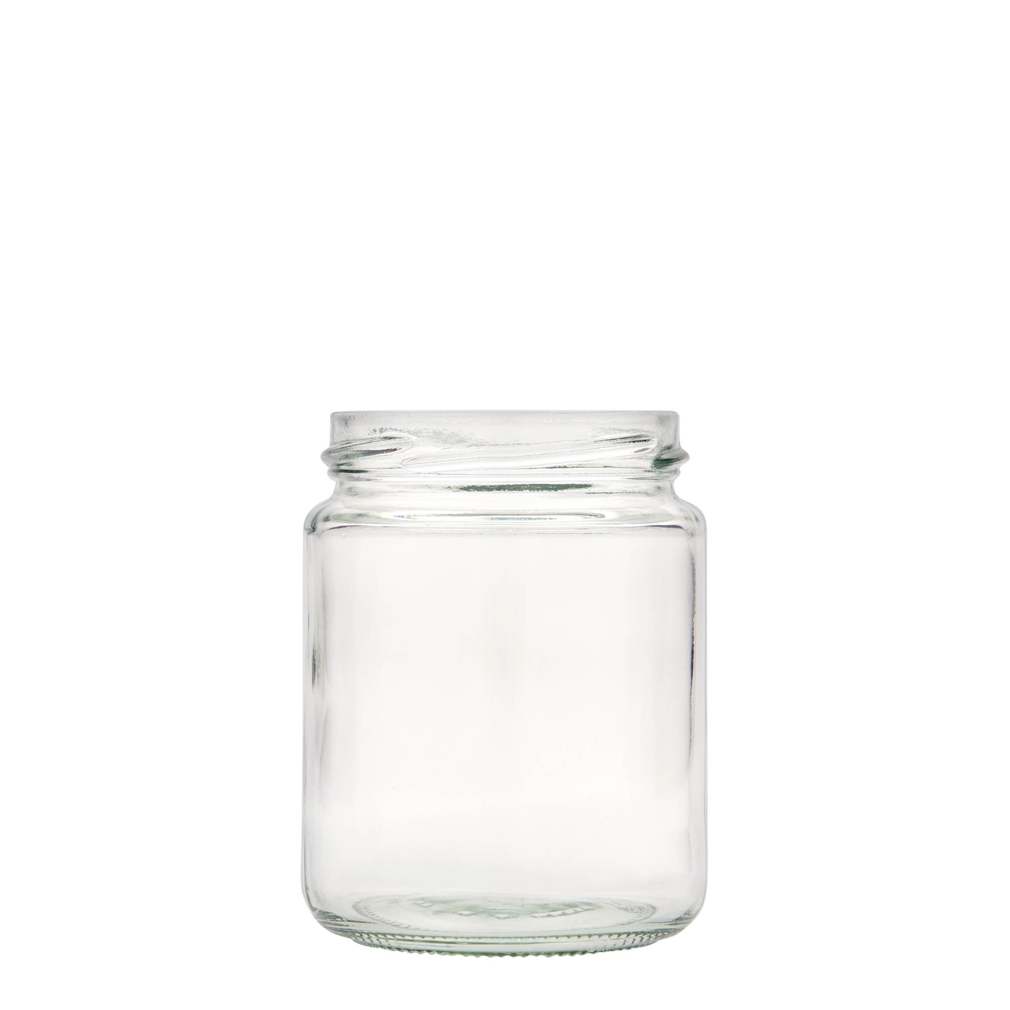 275 ml aukštas apvalus stiklas, anga: Twist-Off (TO 66)