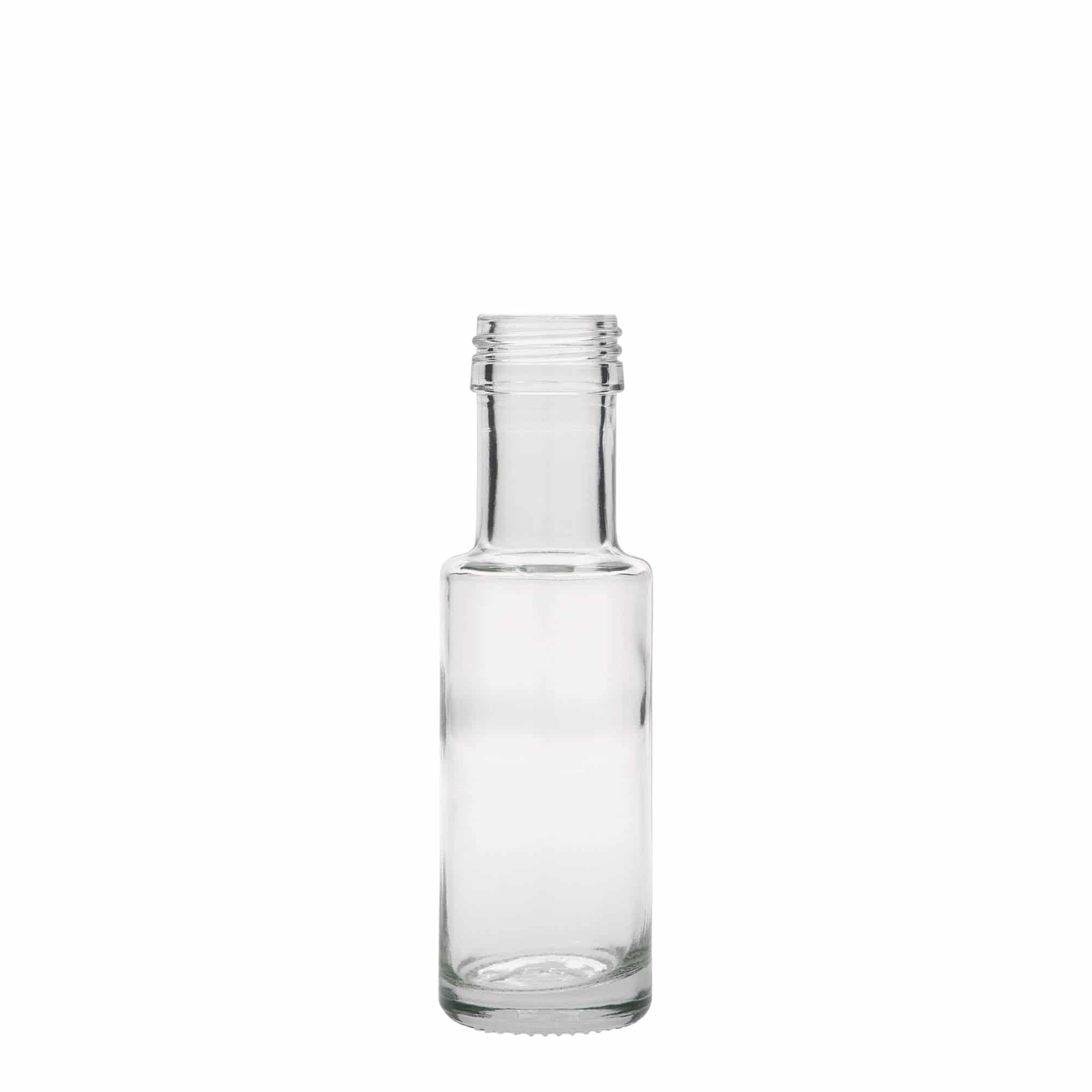 100 ml stiklinis buteliukas „Dorica“, anga: PP 31,5