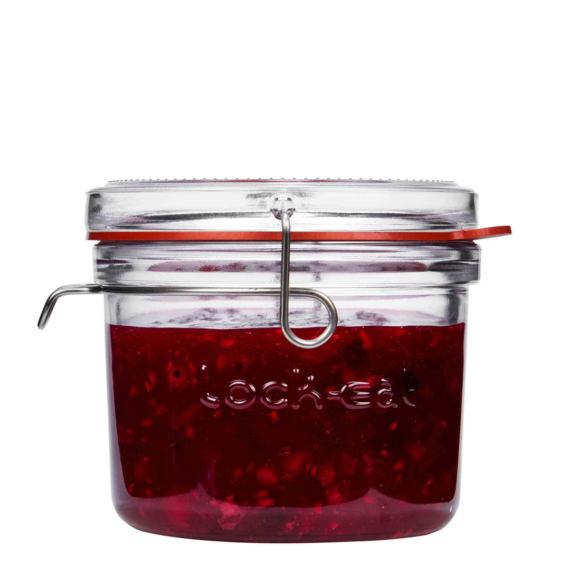 500 ml vielos užsegamas stiklainis „Lock-Eat“, anga: vielos užsegimas