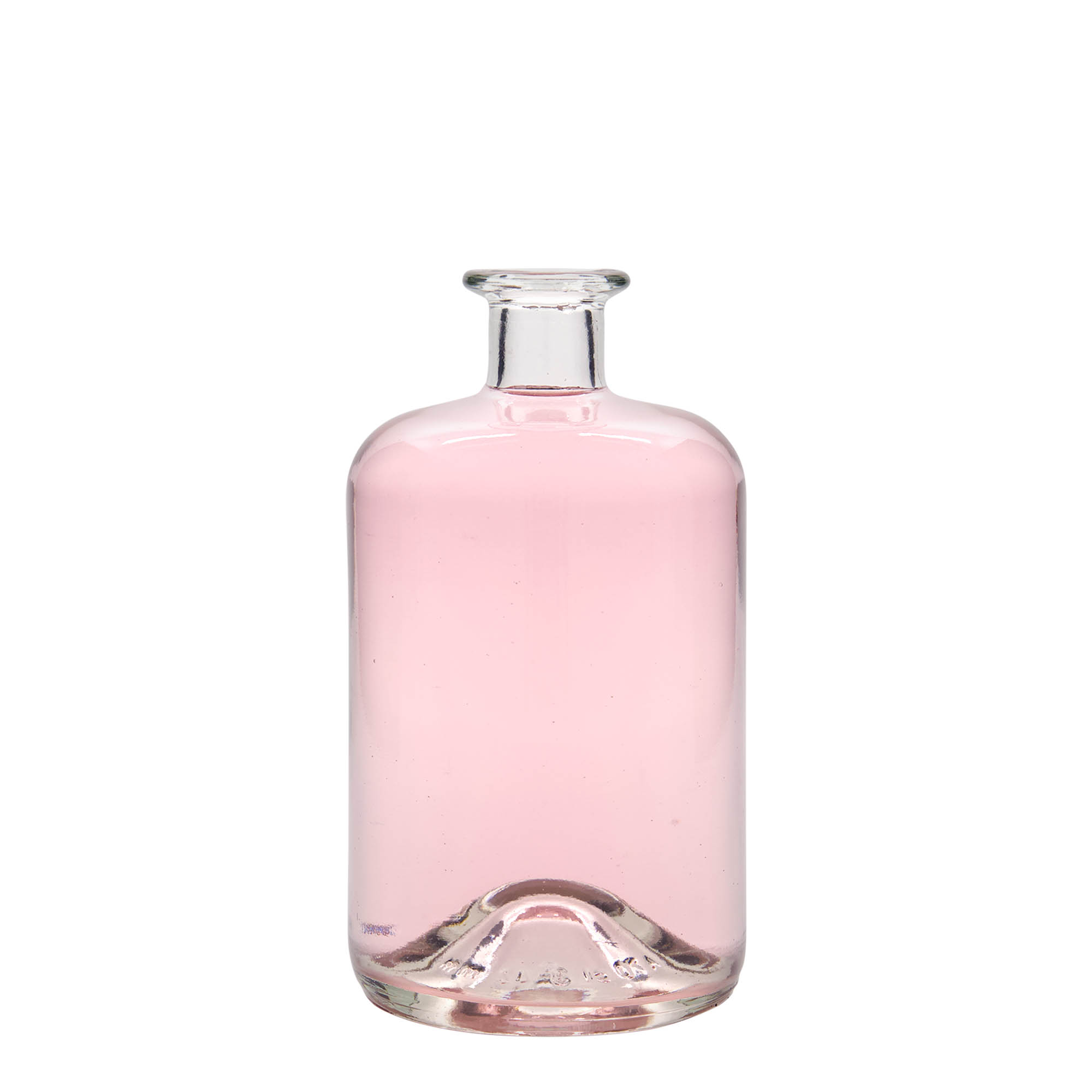 700 ml stiklinis butelis vaistininkui, angos uždarymas: kamštis