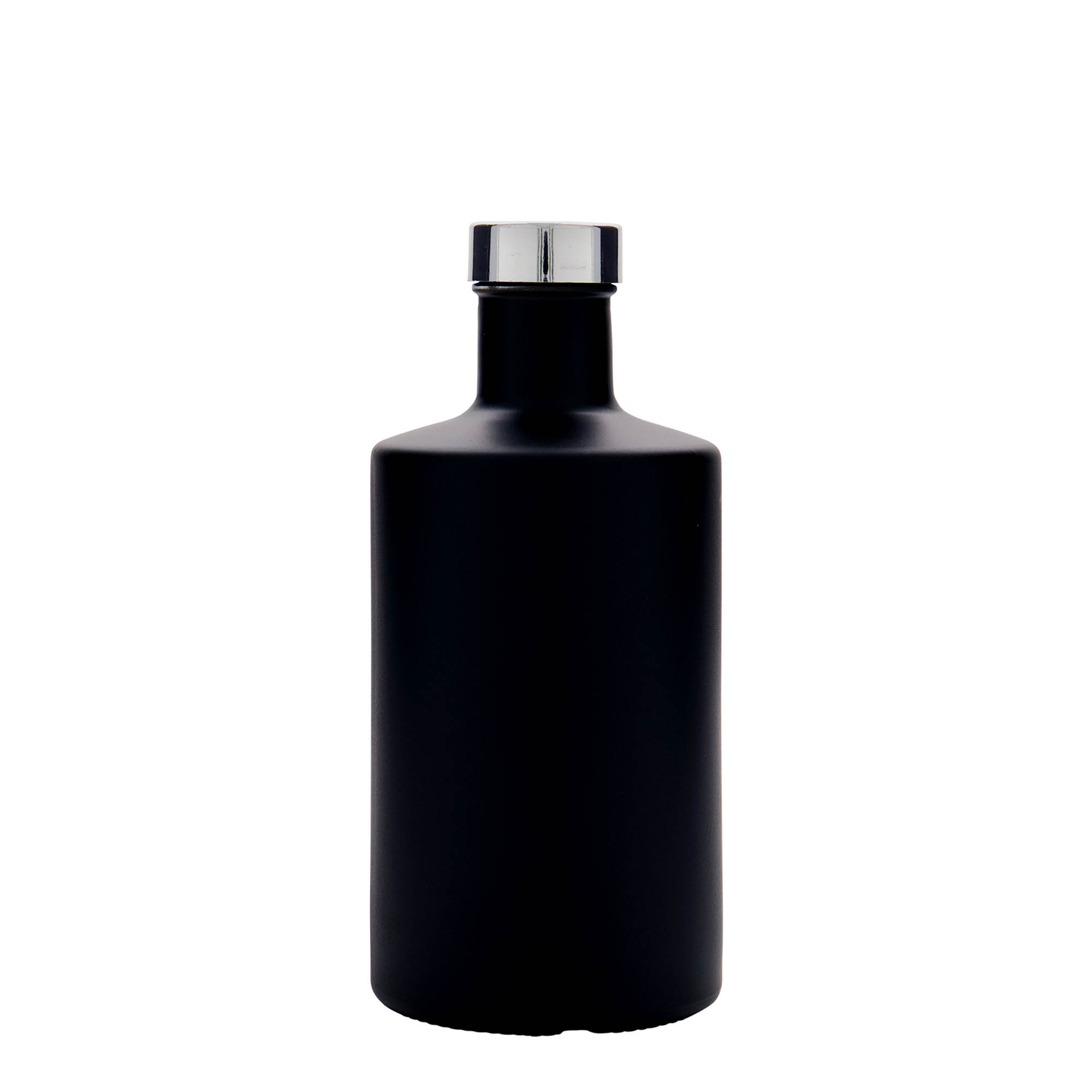 500 ml stiklinis butelis „Caroline“, juodas, anga: GPI 33 500 ml stiklinis butelis „Caroline“, juodas, anga: GPI 33