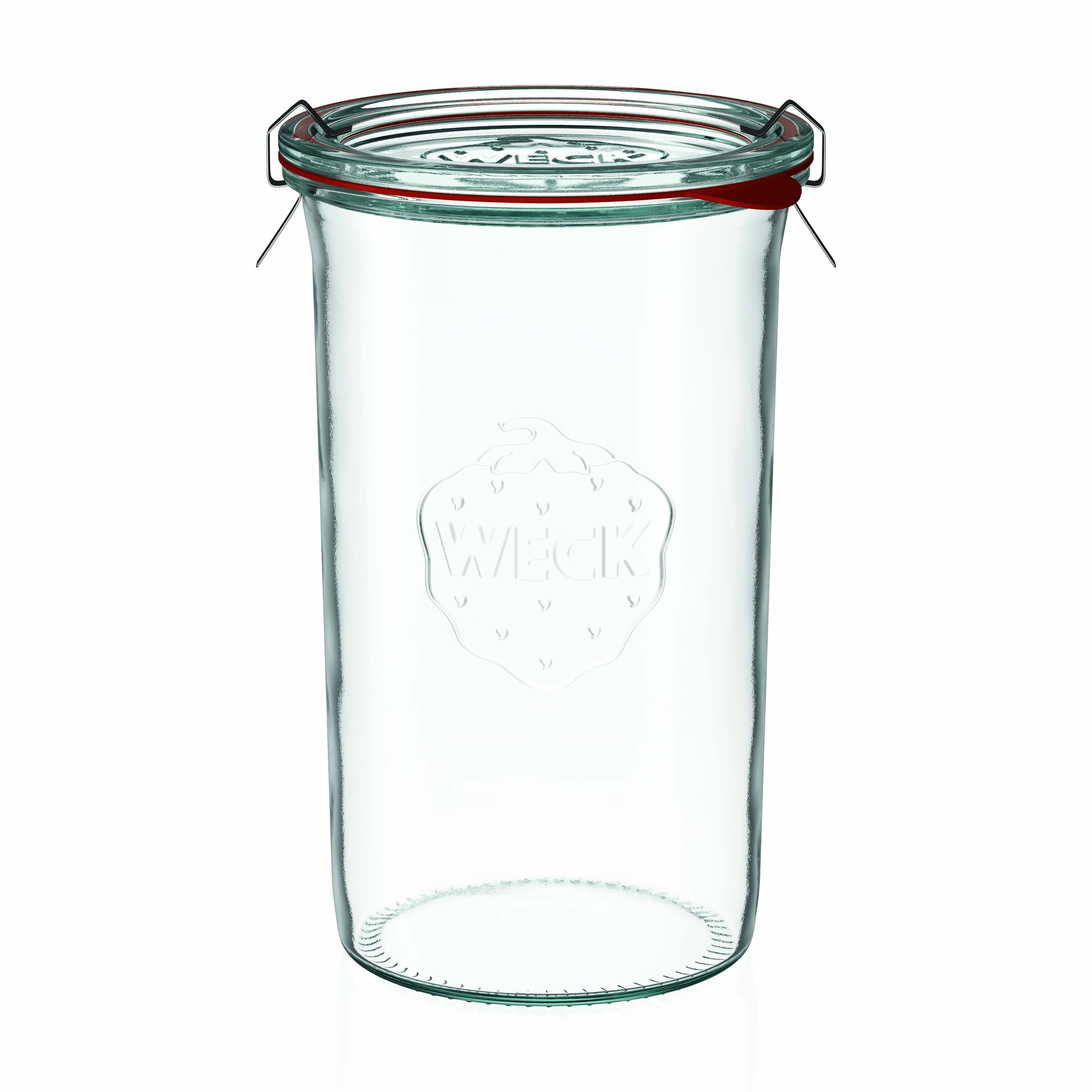 1.000 ml WECK apverčiamas stiklainis #, burna: apvali kraštinė 1.000 ml WECK apverčiamas stiklainis #, burna: apvali kraštinė