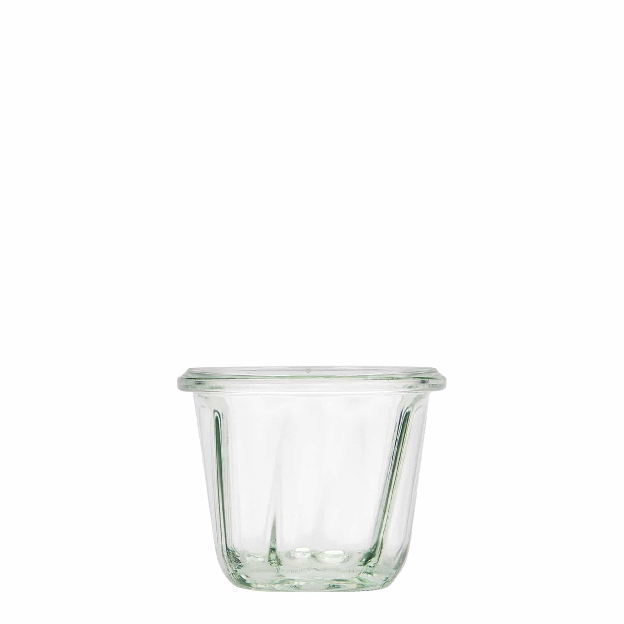 80 ml WECK Gugelhupf stiklainis, anga: apvalus kraštas