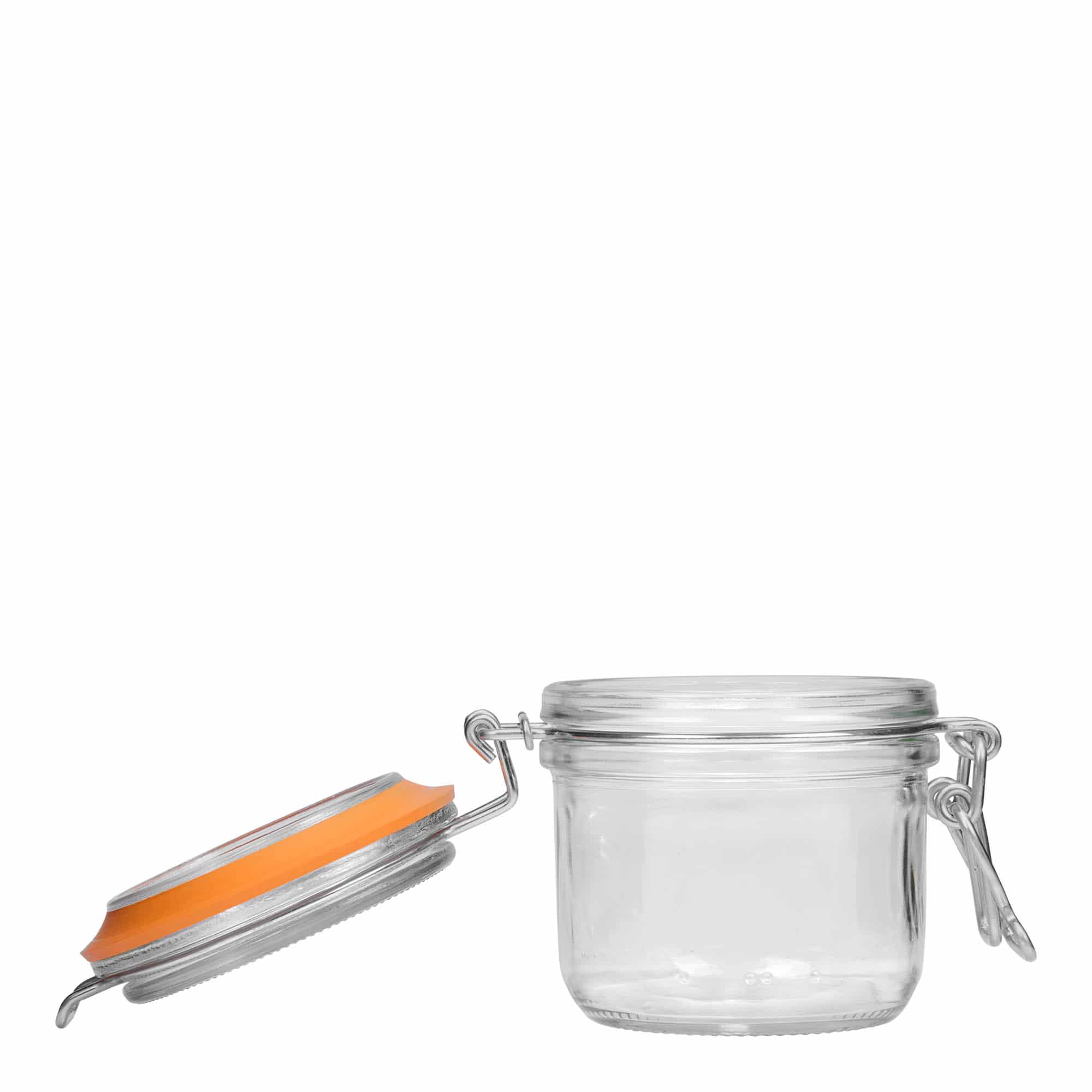 200 ml vielinio užsegimo stiklainis „Le Parfait Super Terrine“, anga: vielinio užsegimo uždarymas 200 ml vielinio užsegimo stiklainis „Le Parfait Super Terrine“, anga: vielinio užsegimo uždarymas