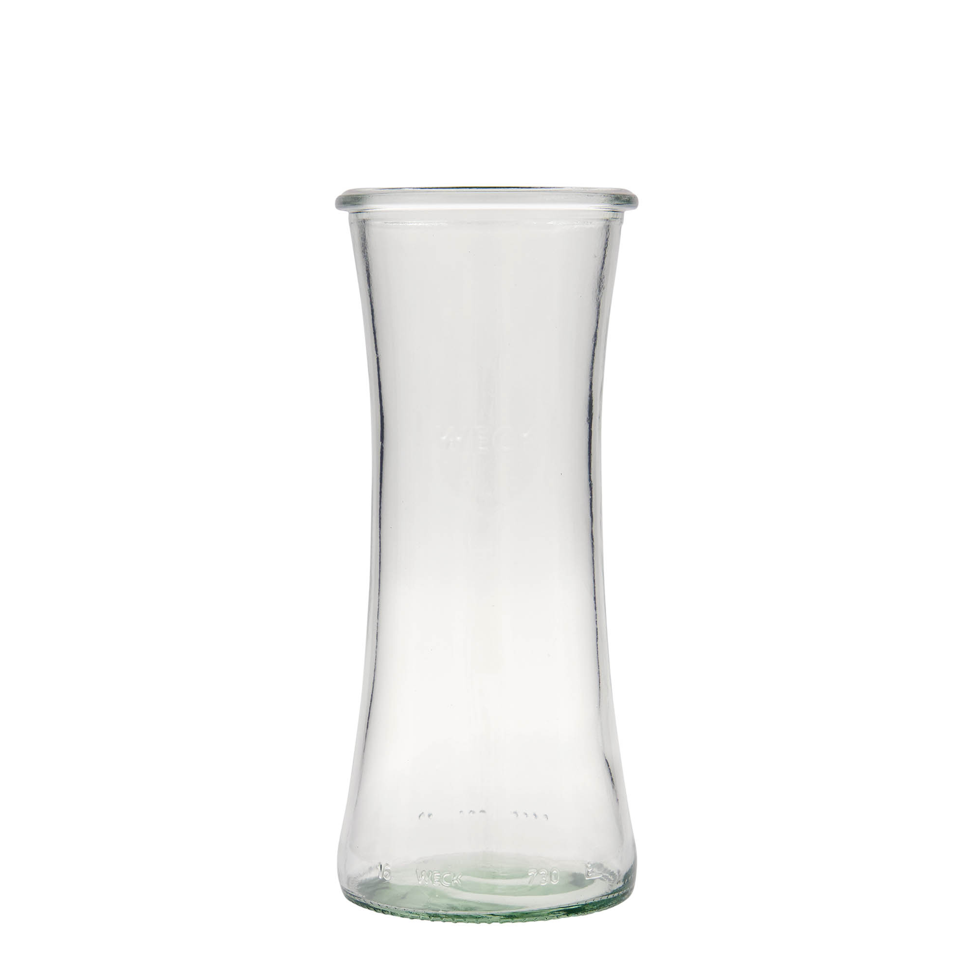 6x 730 ml WECK gurmaniškas stiklainis su stiklo dangteliu RR 80