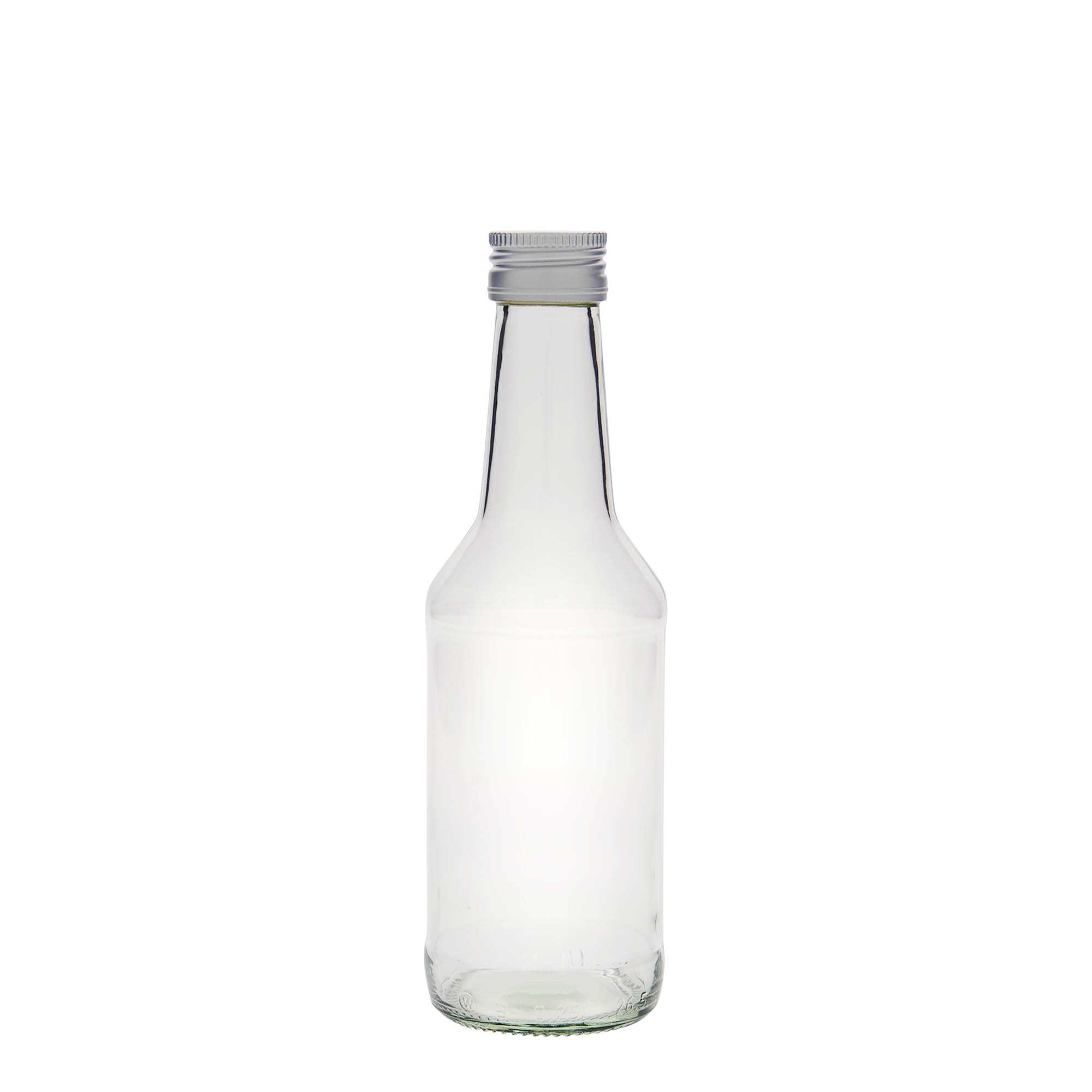 250 ml stiklinis butelis „Nils“, anga: PP 28 250 ml stiklinis butelis „Nils“, anga: PP 28