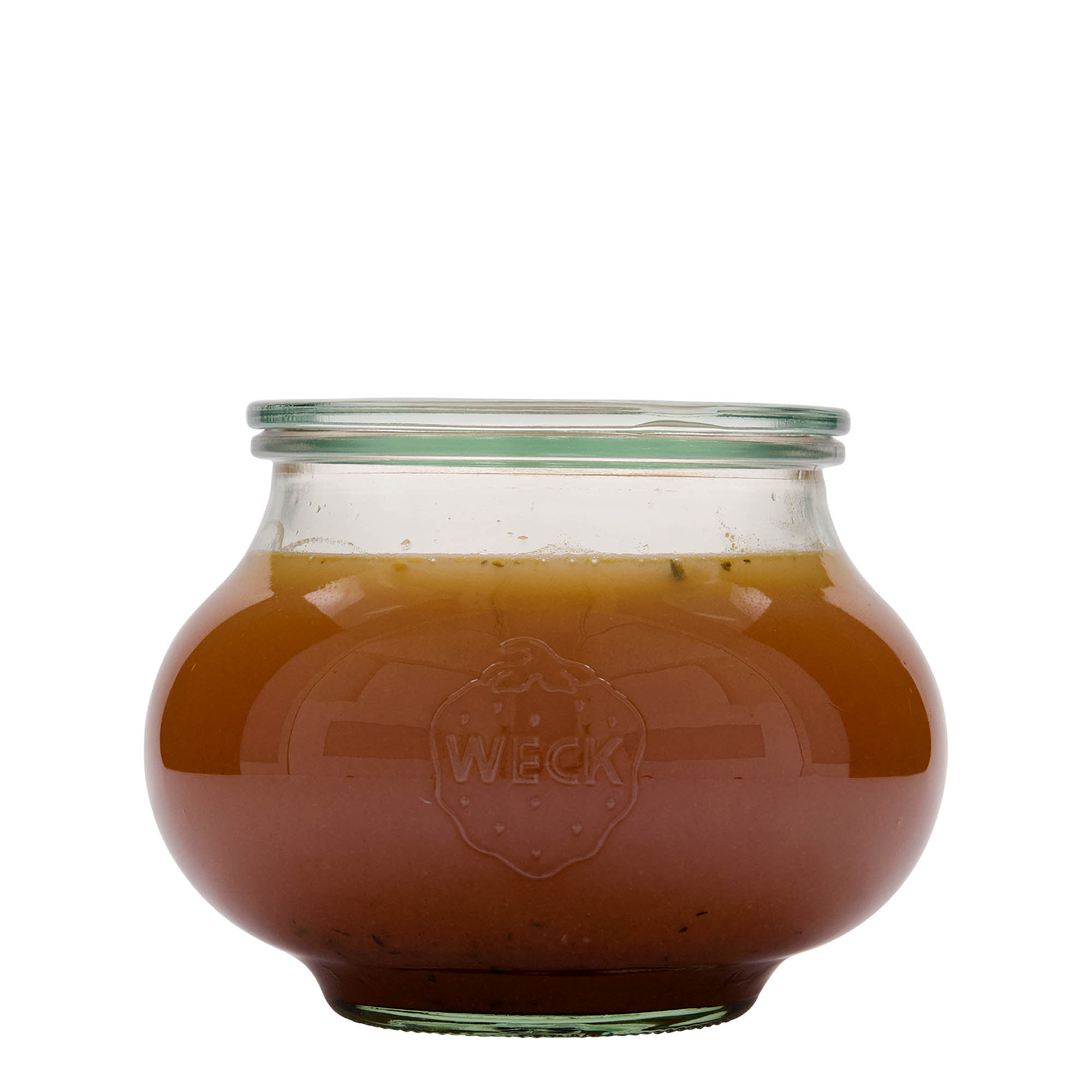 1,062 ml WECK papuošalų stiklainis, anga: apvalus kraštas