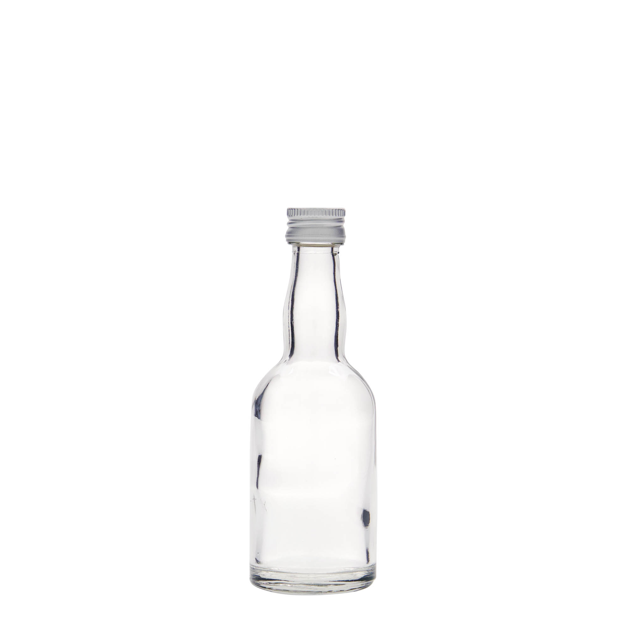 50 ml stiklinis buteliukas „Proba“, anga: PP 18 50 ml stiklinis buteliukas „Proba“, anga: PP 18