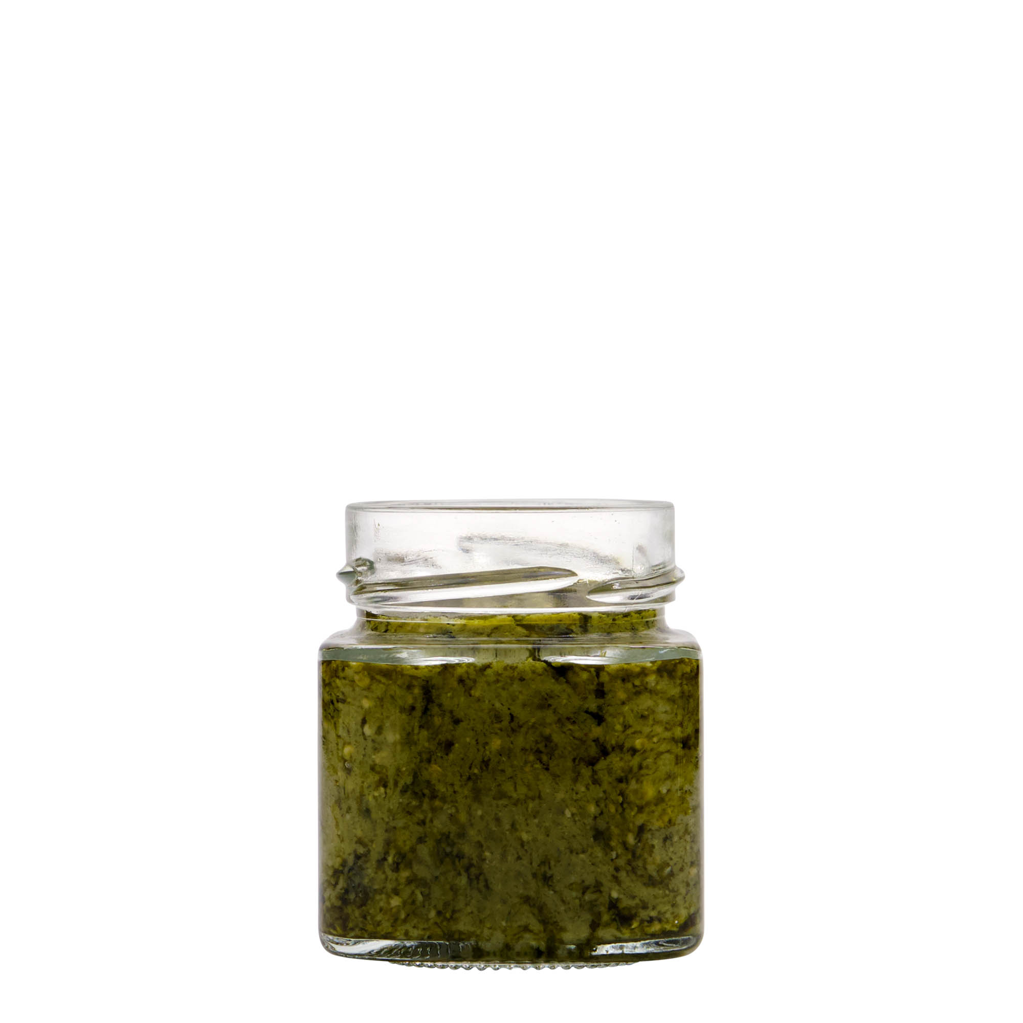 156 ml keturkampis stiklainis „Funny“, anga: Deep-Twist-Off (DTO 58)