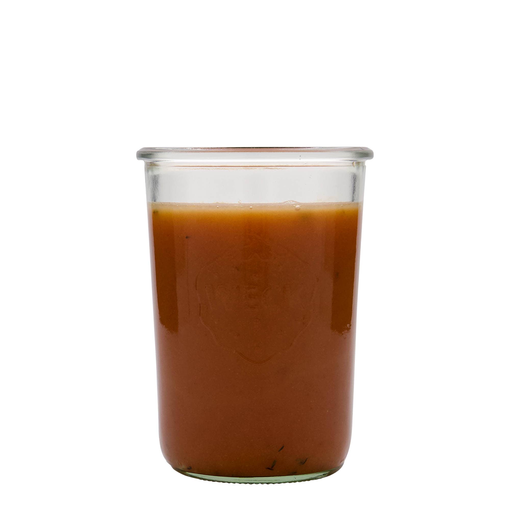 850 ml WECK stiklainis su apvaliu kraštu