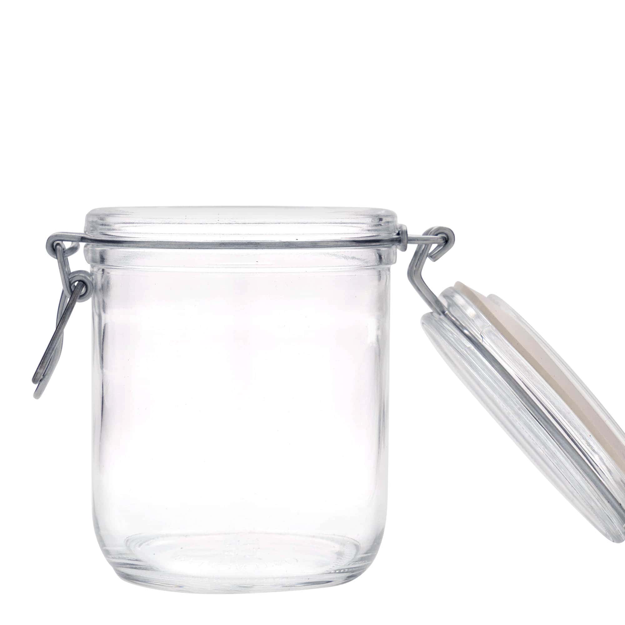 500 ml vielos užsegimo stiklainis „Fido“, anga: vielos užsegimas