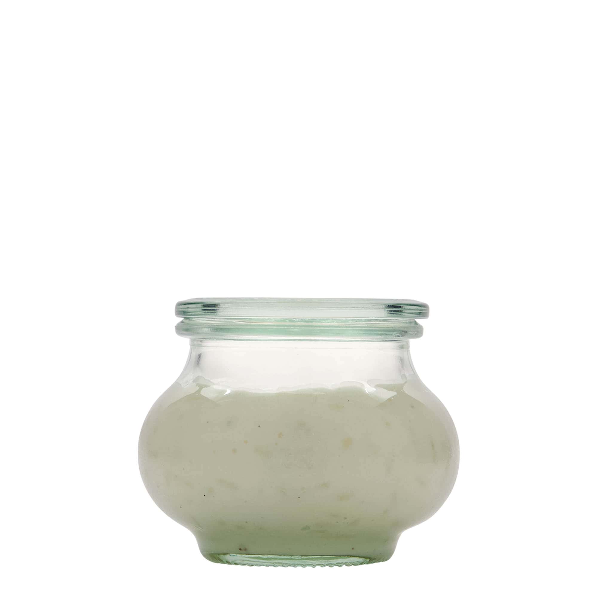 220 ml WECK papuošimo stiklainis, anga: apvalus kraštas 220 ml WECK papuošimo stiklainis, anga: apvalus kraštas