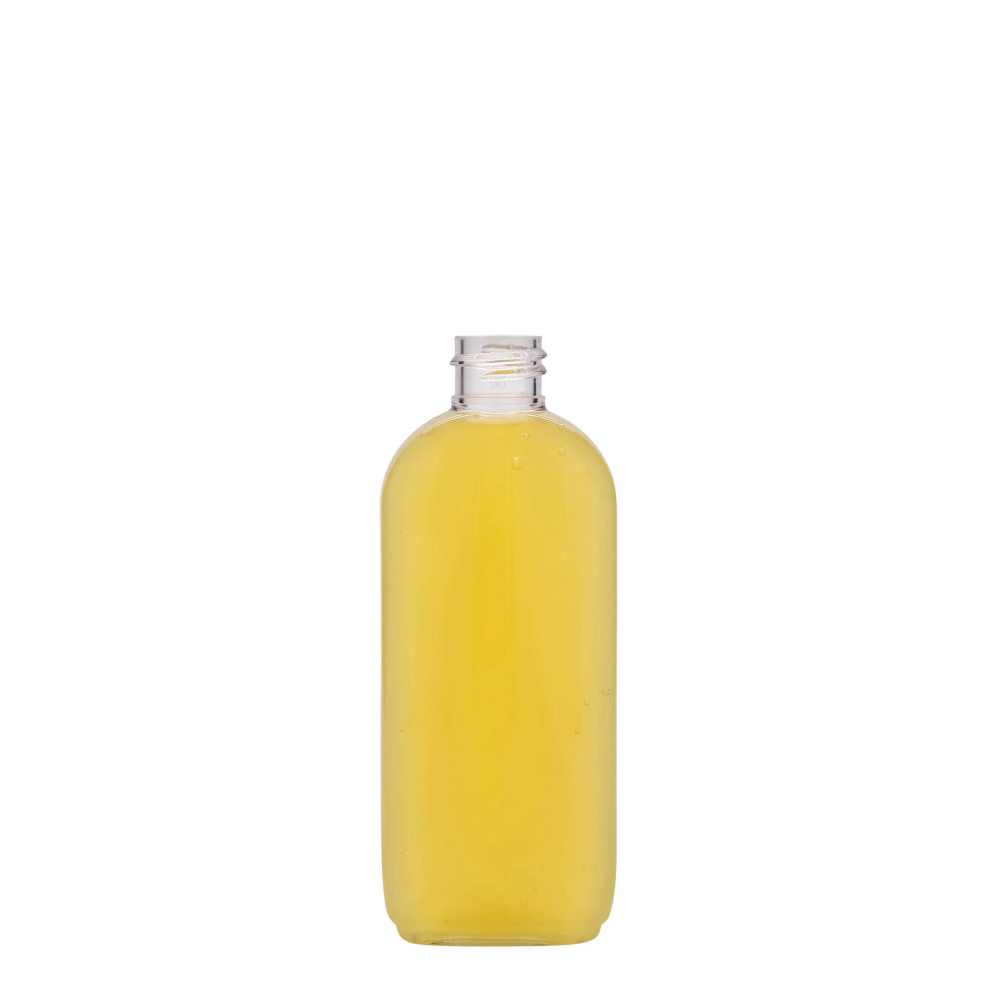 100 ml PET buteliukas „Iris“, ovalus, plastikas, kaklelis: 20/410 100 ml PET buteliukas „Iris“, ovalus, plastikas, kaklelis: 20/410