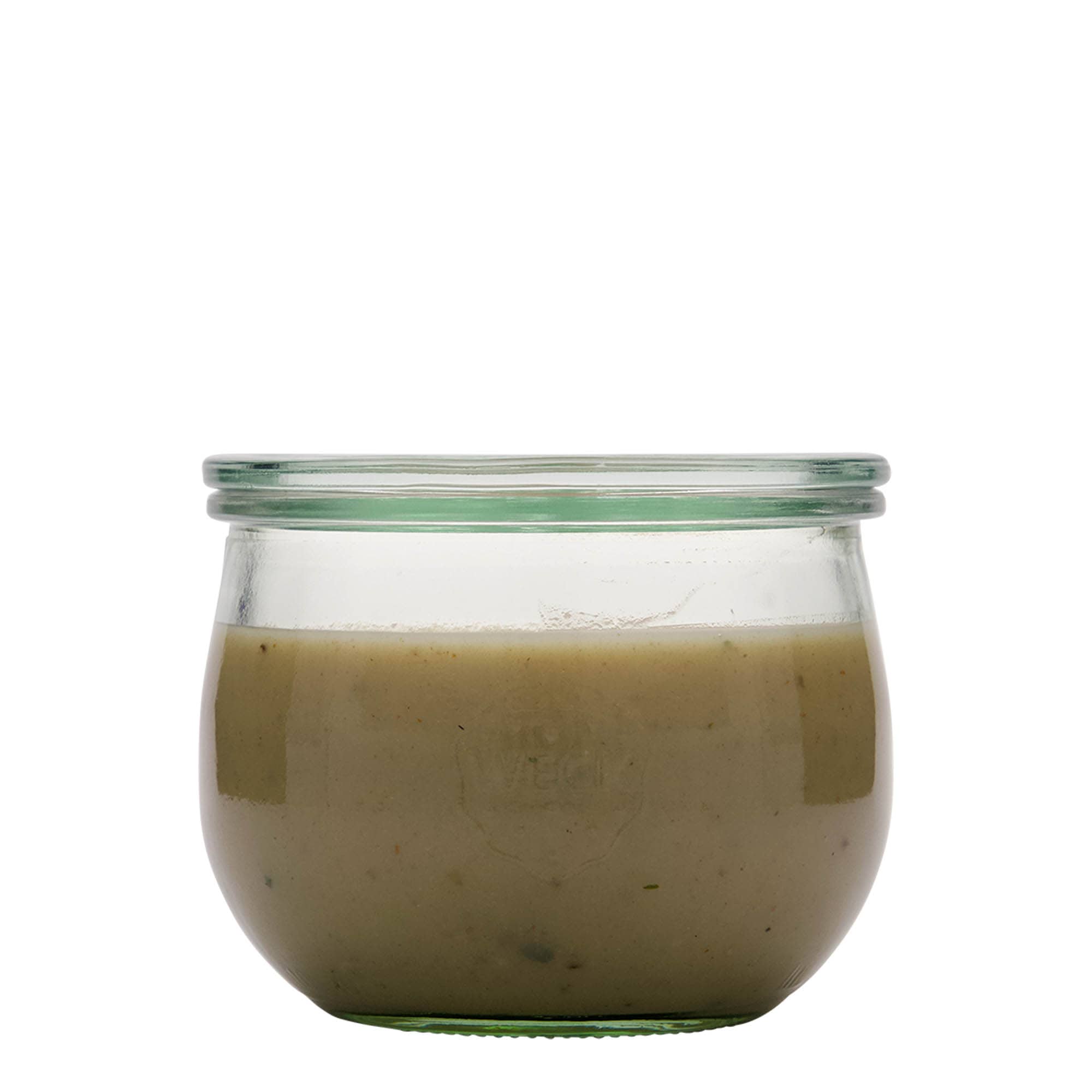 580 ml WECK-Tulpenglas #, anga: apvali kraštinė