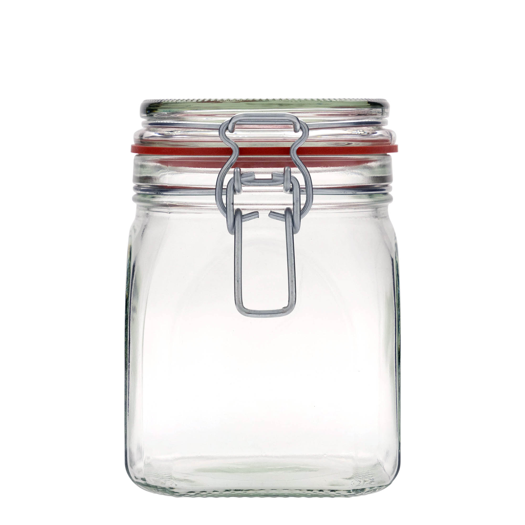 900 ml vielos užsegimo stiklainis, kvadratinis, anga: vielos užsegimas 900 ml vielos užsegimo stiklainis, kvadratinis, anga: vielos užsegimas