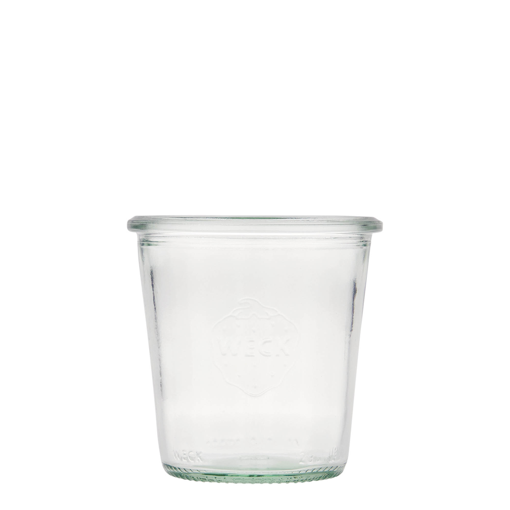 290 ml WECK stiklainis su užlenkiamu kraštu, burnos forma: apvali 290 ml WECK stiklainis su užlenkiamu kraštu, burnos forma: apvali