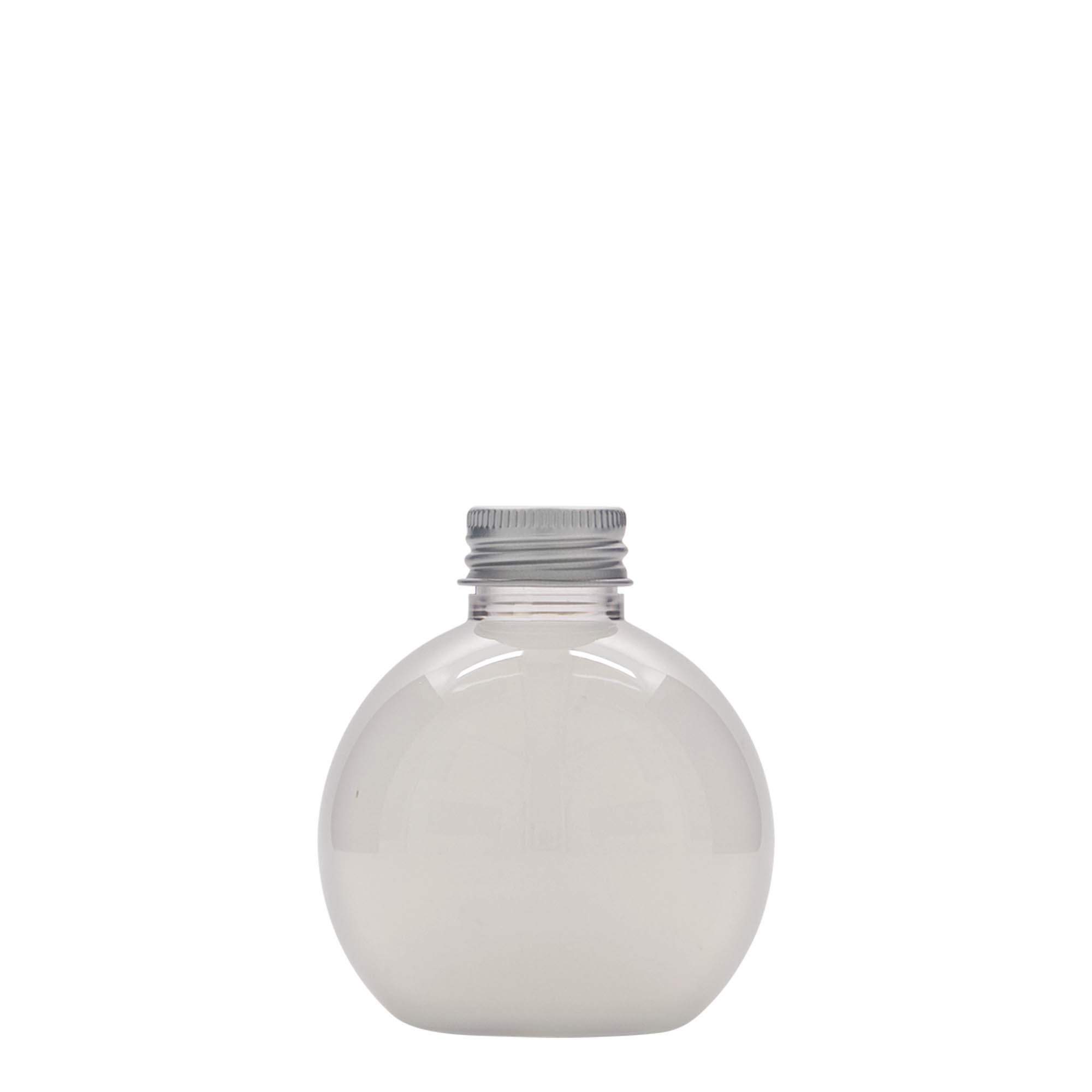 150 ml PET butelis „Perry“, apvalus, plastikas, anga: 24/410 150 ml PET butelis „Perry“, apvalus, plastikas, anga: 24/410
