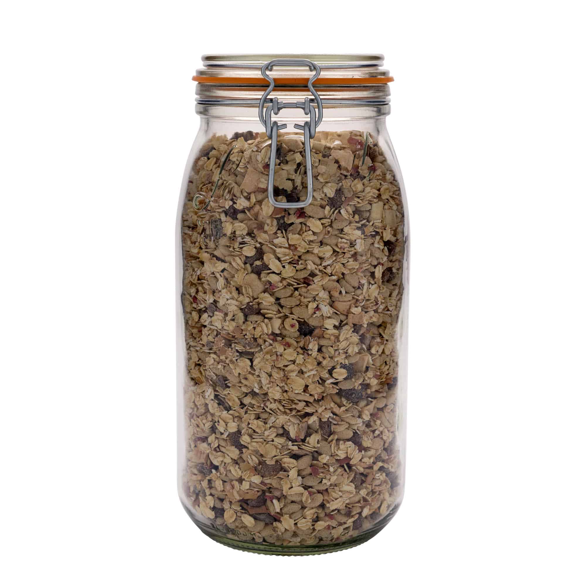 3.000 ml vielos užsegimo stiklainis „Le Parfait Super Bocal“, anga: vielos užsegimas 3.000 ml vielos užsegimo stiklainis „Le Parfait Super Bocal“, anga: vielos užsegimas
