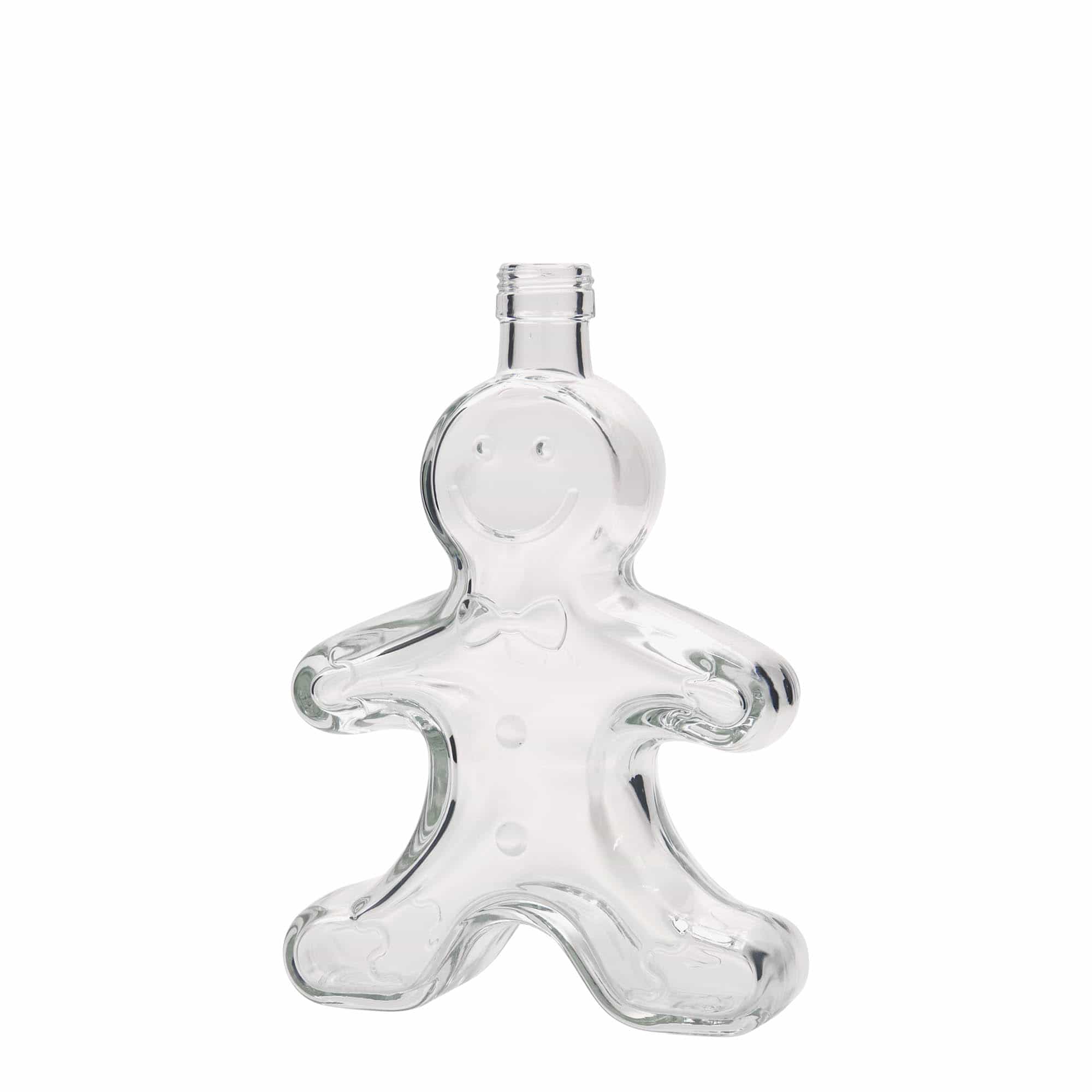 250 ml stiklinis butelis „Meduoliukas“, kaklelis: PP 24
