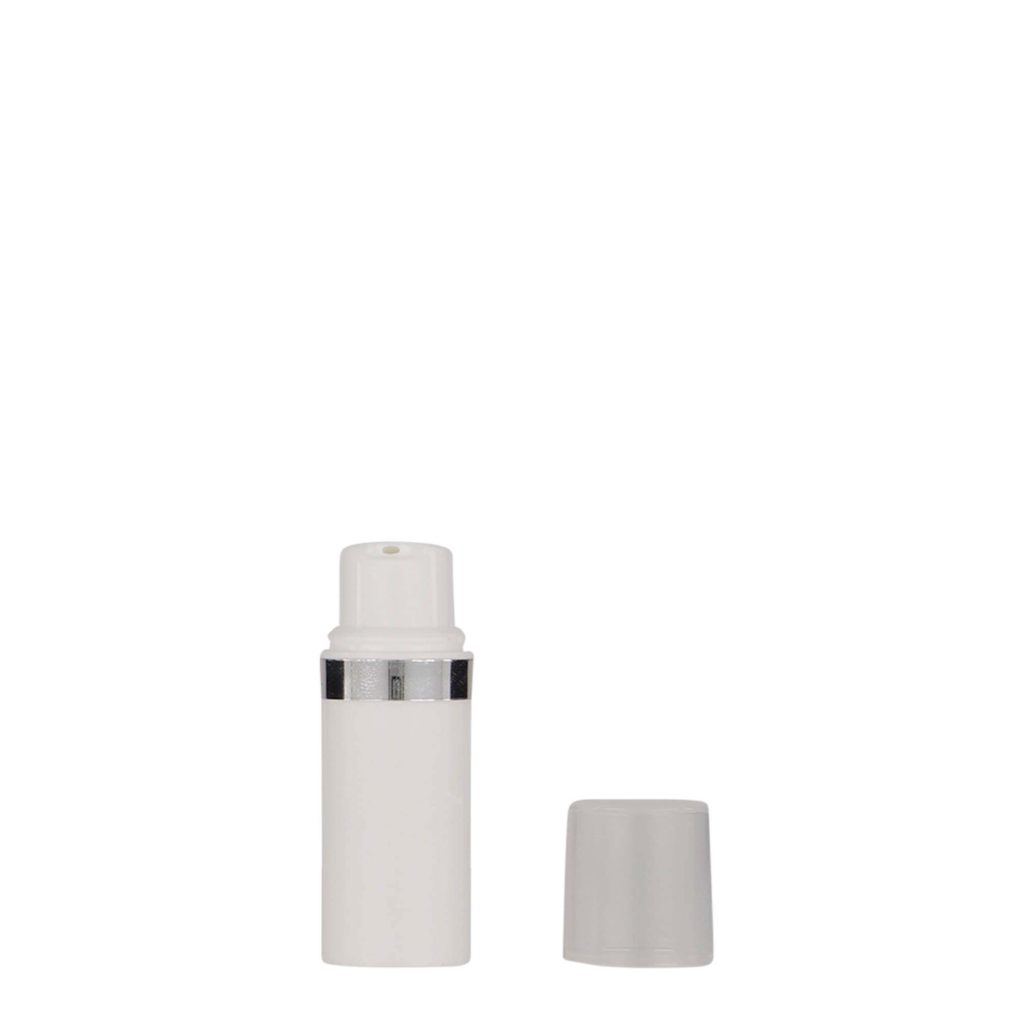 5 ml oro neturintis dozatorius „Nano“, PP plastikas, baltas 5 ml oro neturintis dozatorius „Nano“, PP plastikas, baltas