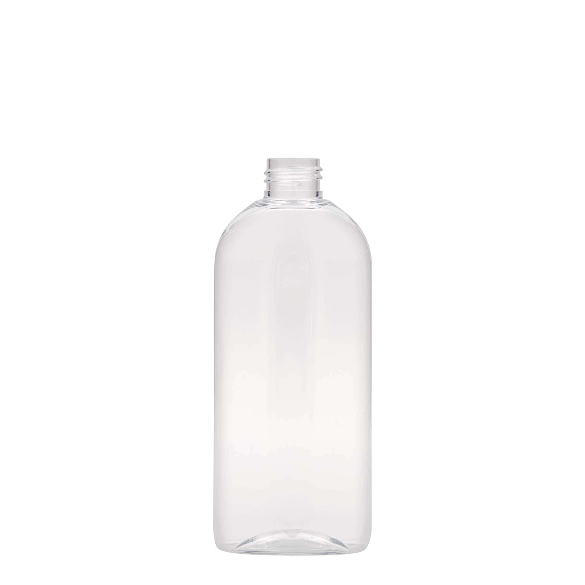 250 ml PET butelis „Iris“, ovalus, plastikas, anga: 24/410