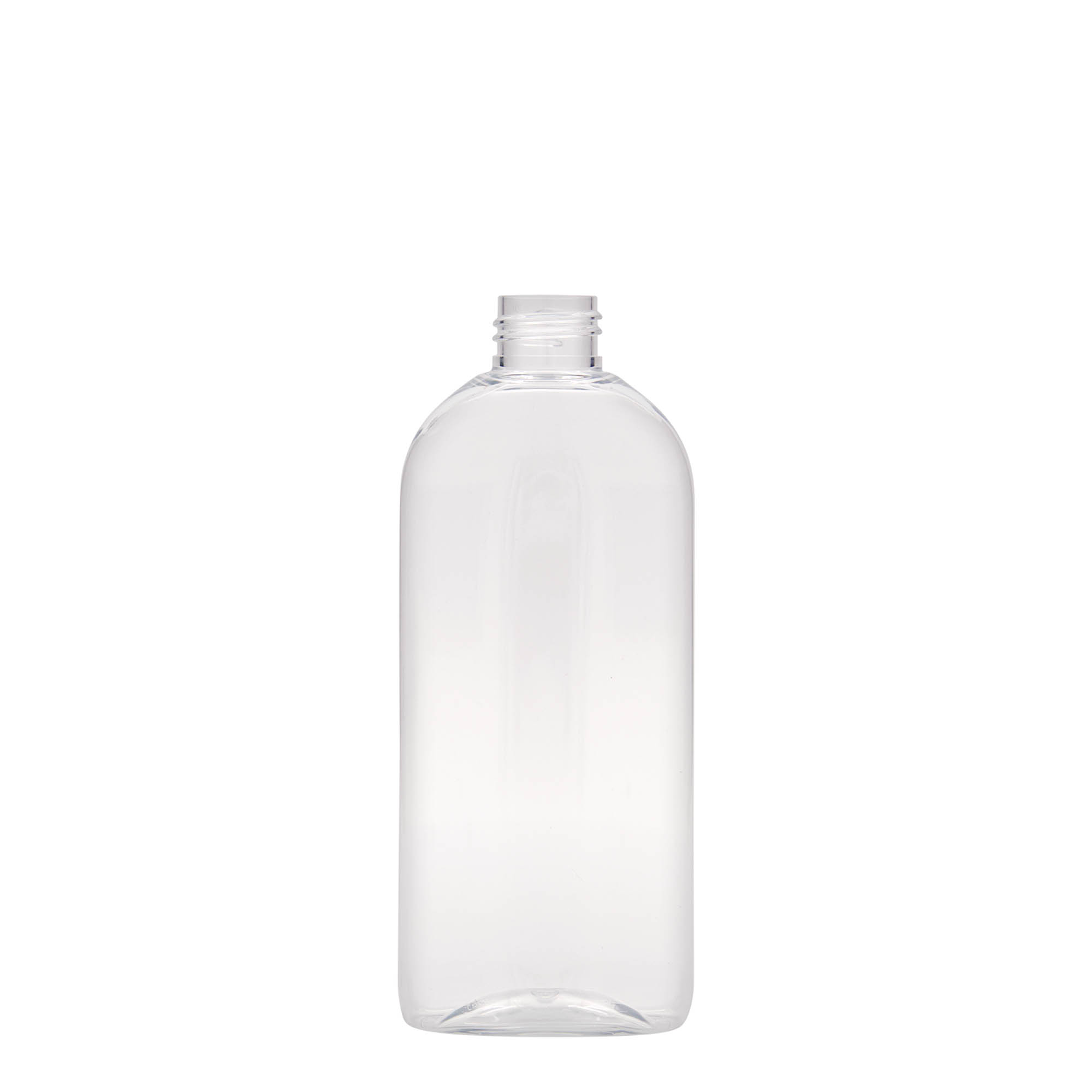 250 ml PET butelis „Iris“, ovalus, plastikas, anga: 24/410