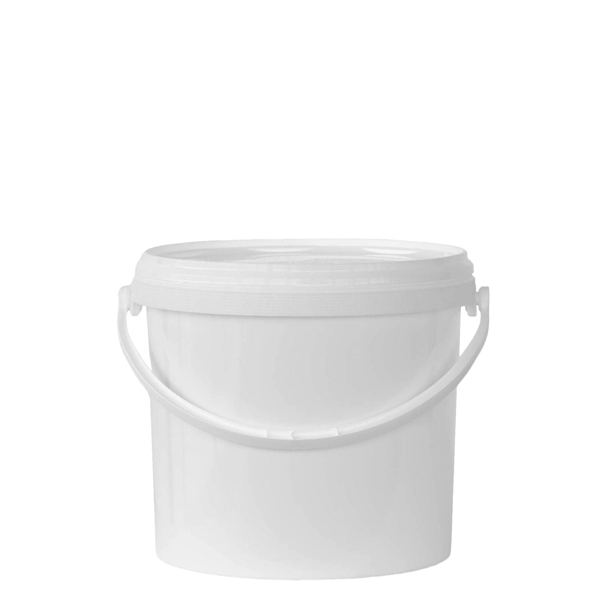 5 l kibiras, PP plastikas, baltas