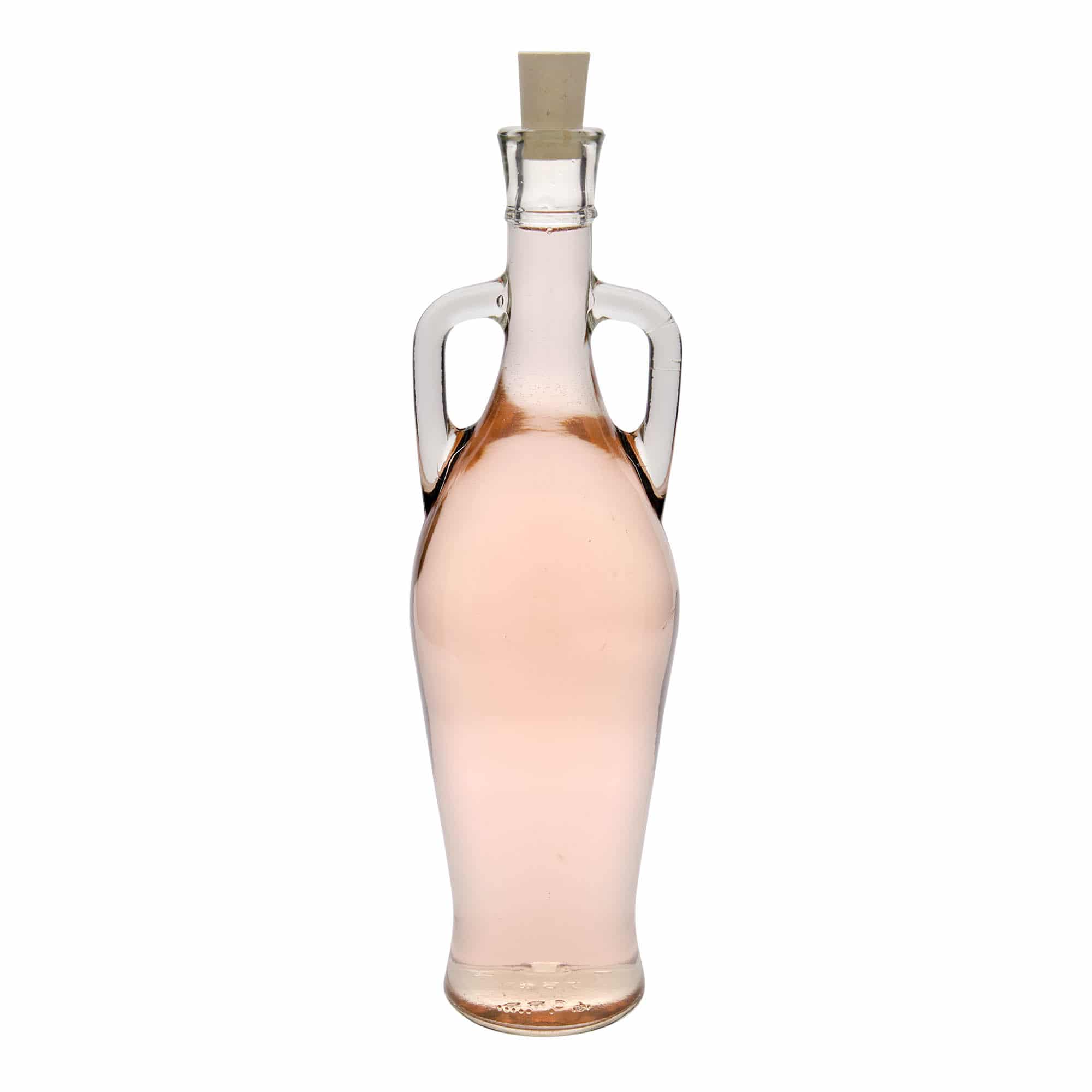 750 ml stiklinis butelis „Amphore“, kamštis