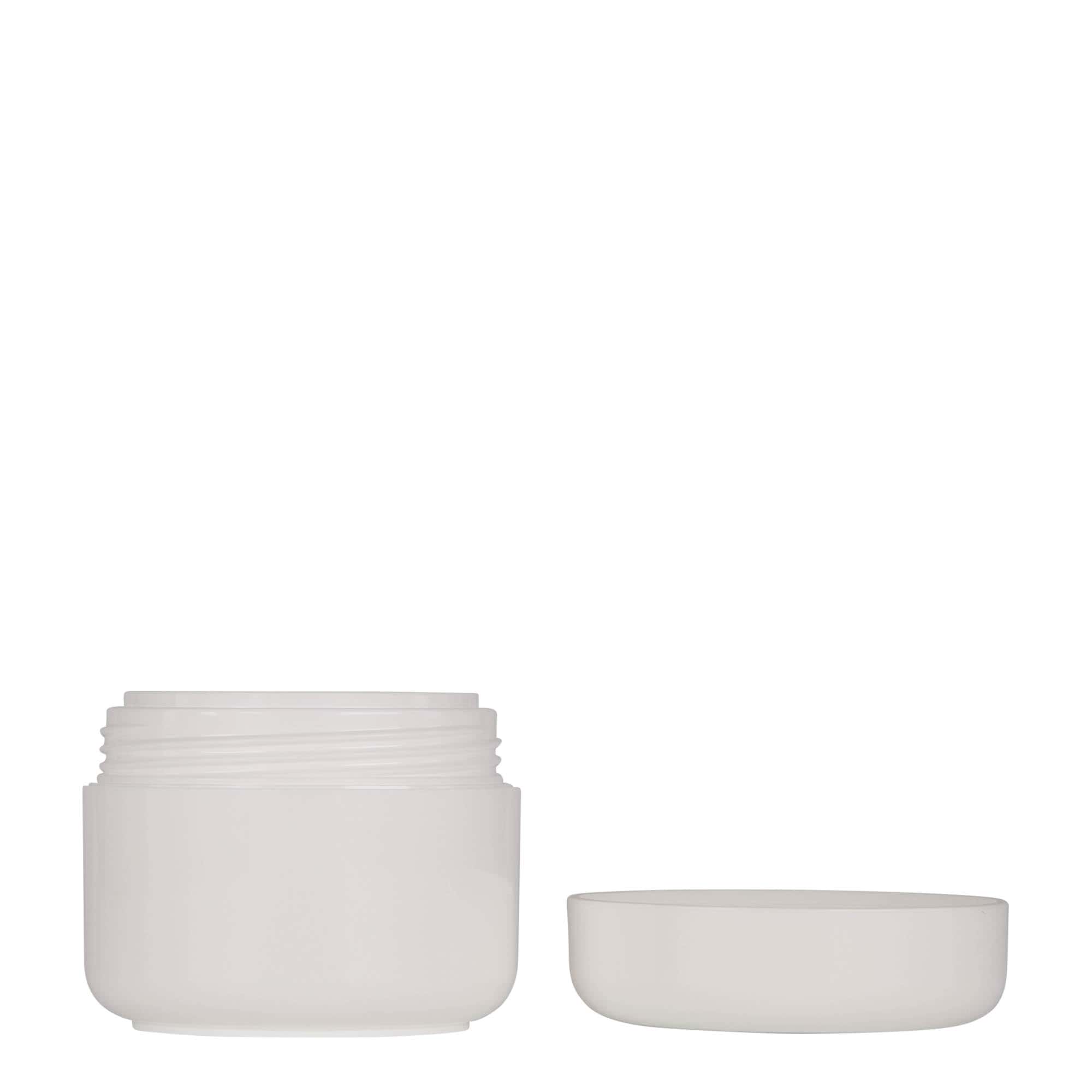50 ml plastikinis indelis „Bianca“, PP, baltas, anga: sraigtinis uždarymas 50 ml plastikinis indelis „Bianca“, PP, baltas, anga: sraigtinis uždarymas