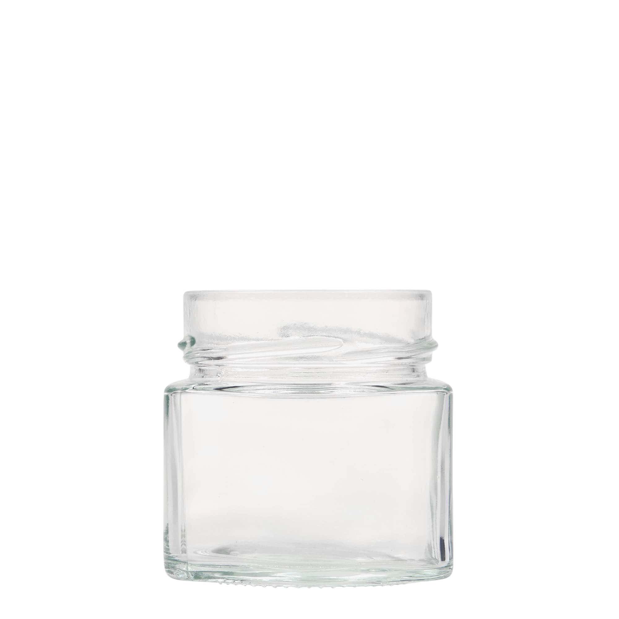 212 ml keturkampis stiklainis „Kimba“, anga: itin gilus sukamas dangtelis (EDTO 70)