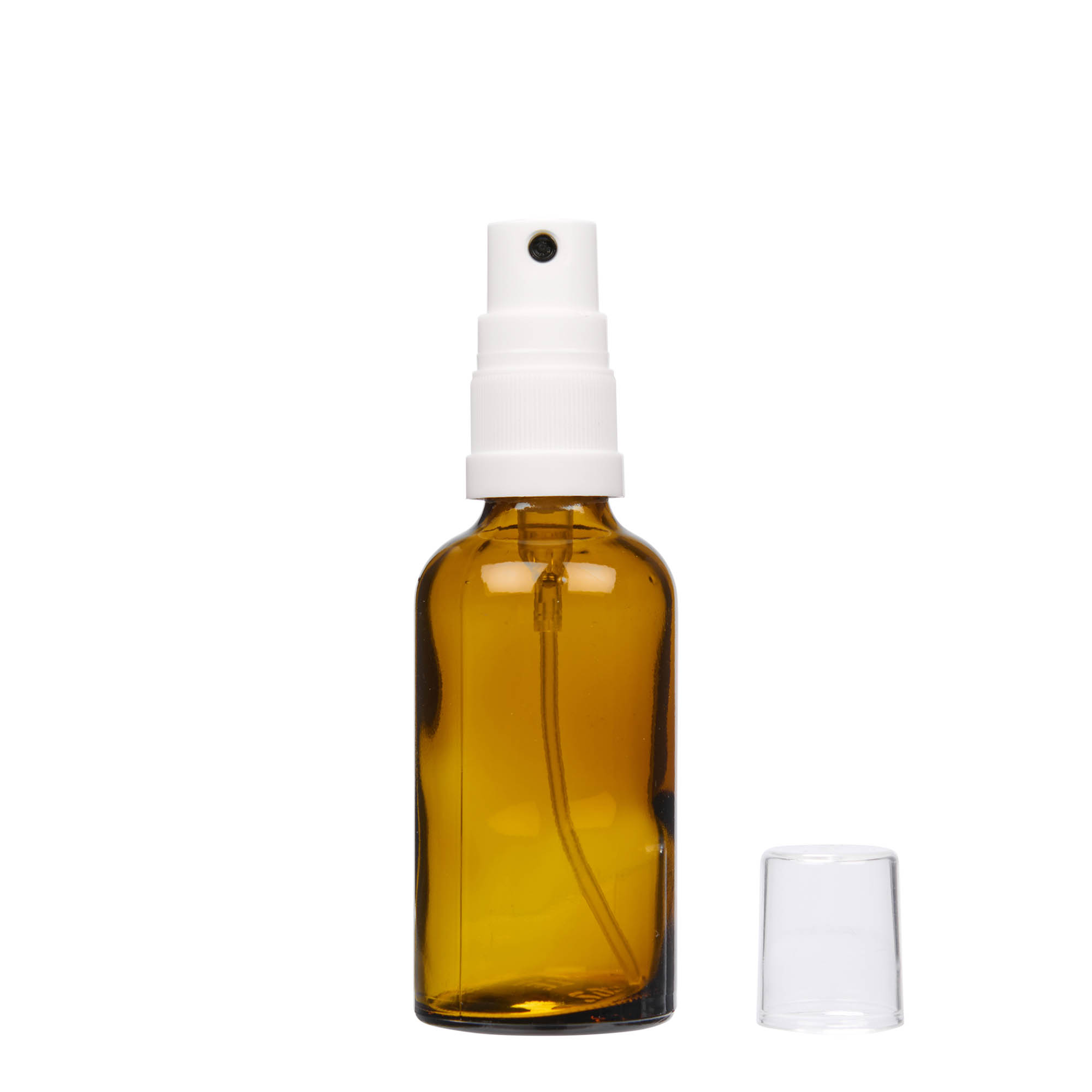50 ml purškiamas medicininis buteliukas, stiklinis, rudas, anga: DIN 18 50 ml purškiamas medicininis buteliukas, stiklinis, rudas, anga: DIN 18