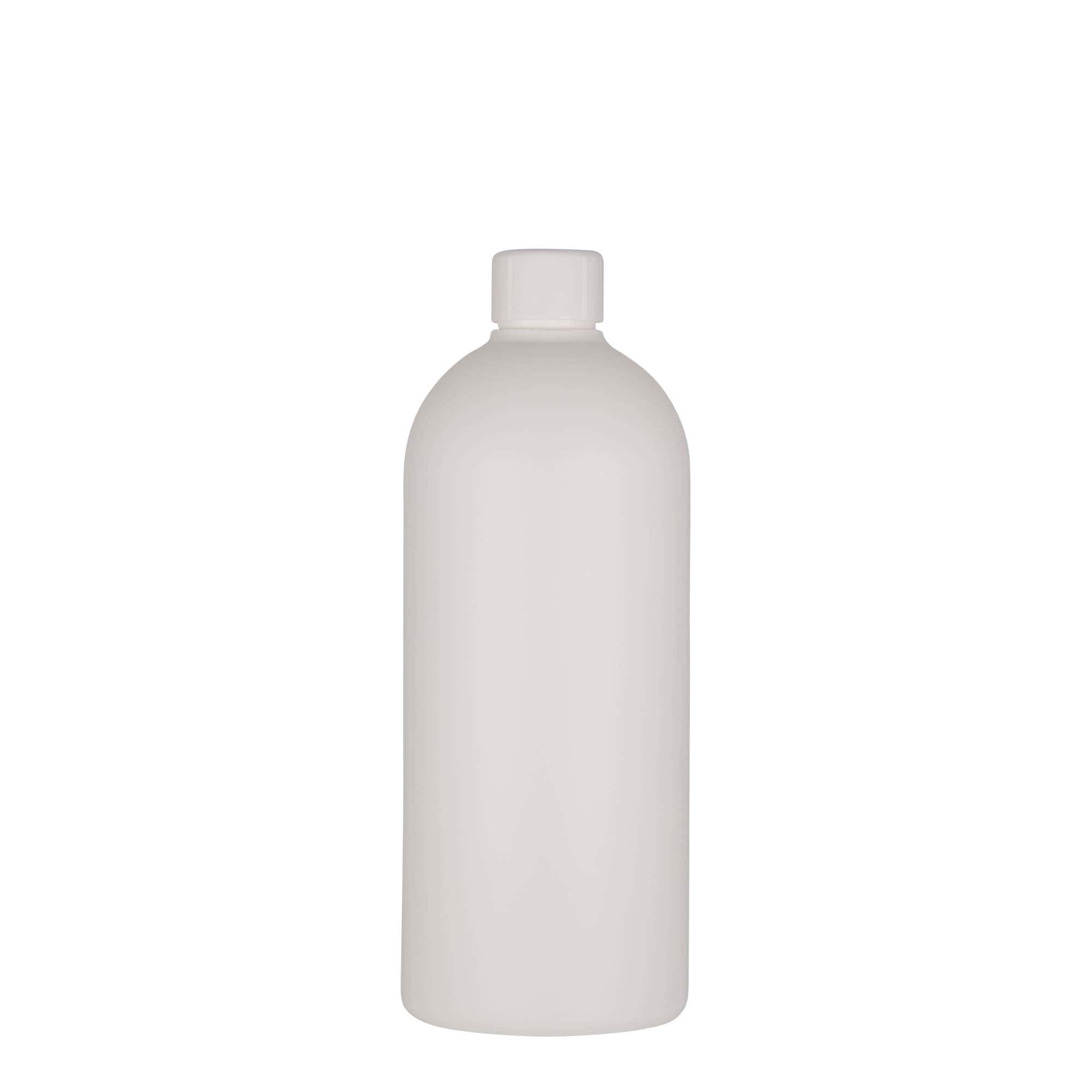 500 ml plastikinis butelis „Tuffy“, HDPE, baltas, anga: 24/410