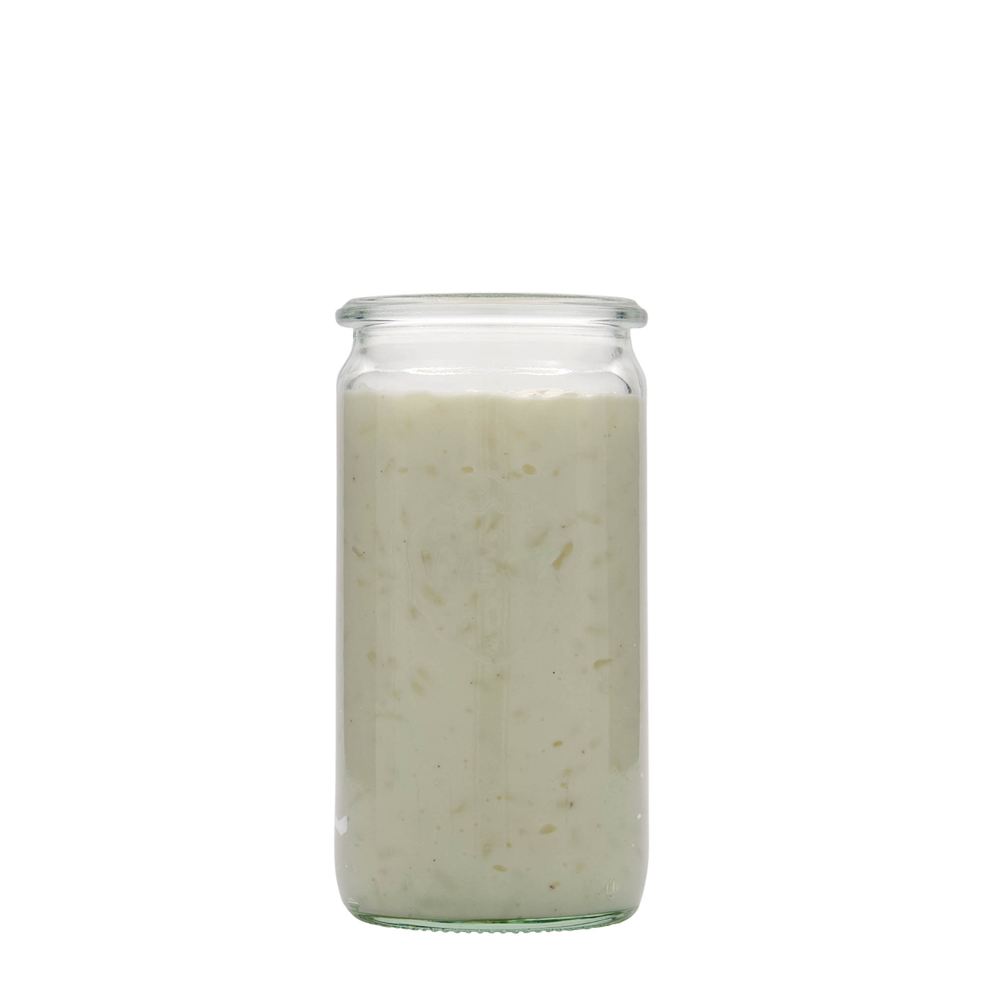340 ml WECK cilindro formos stiklainis, anga: apvalus kraštas 340 ml WECK cilindro formos stiklainis, anga: apvalus kraštas