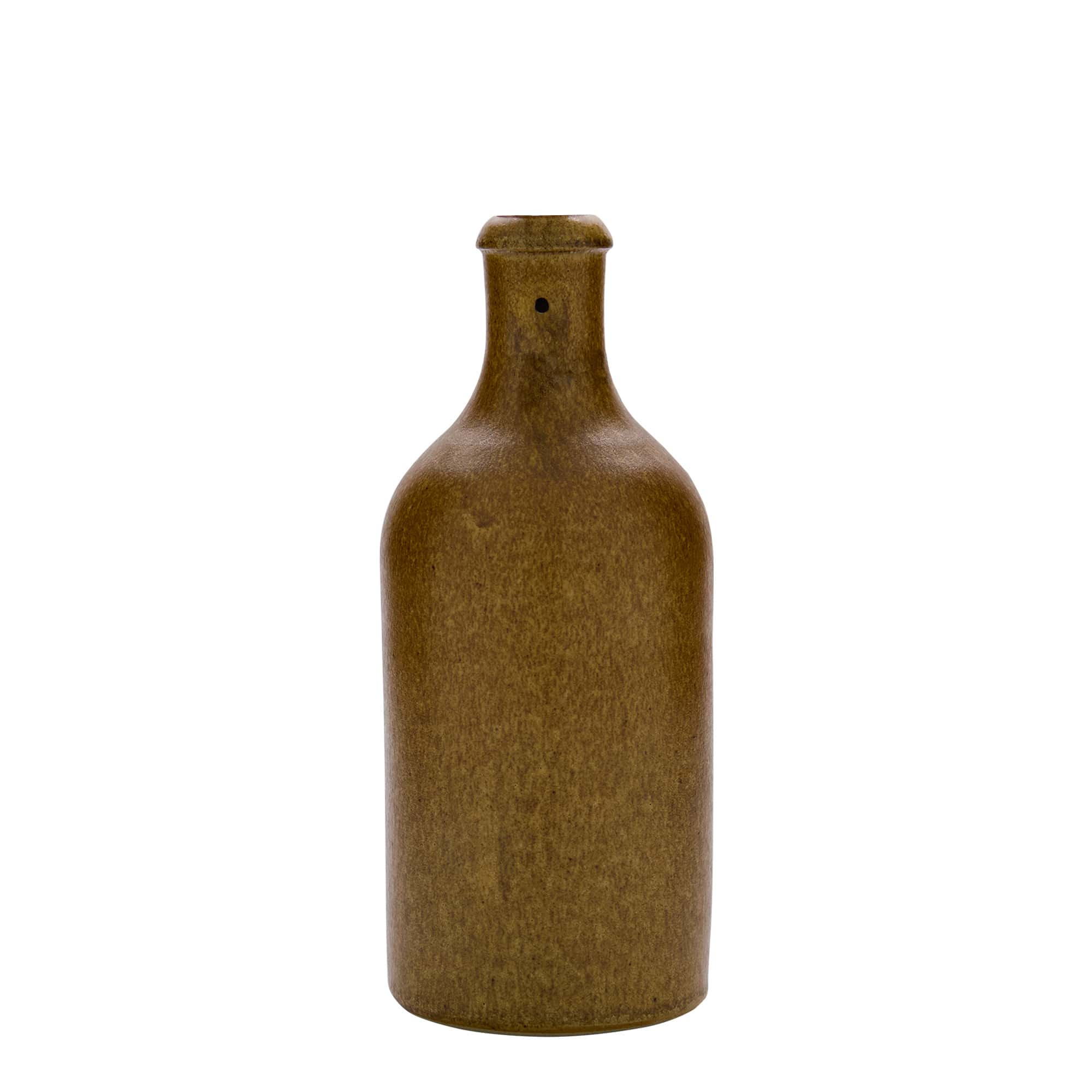 500 ml molinis ąsotis, keraminis, rudos spalvos kristalinis, burna: užsegamas lankeliu 500 ml molinis ąsotis, keraminis, rudos spalvos kristalinis, burna: užsegamas lankeliu