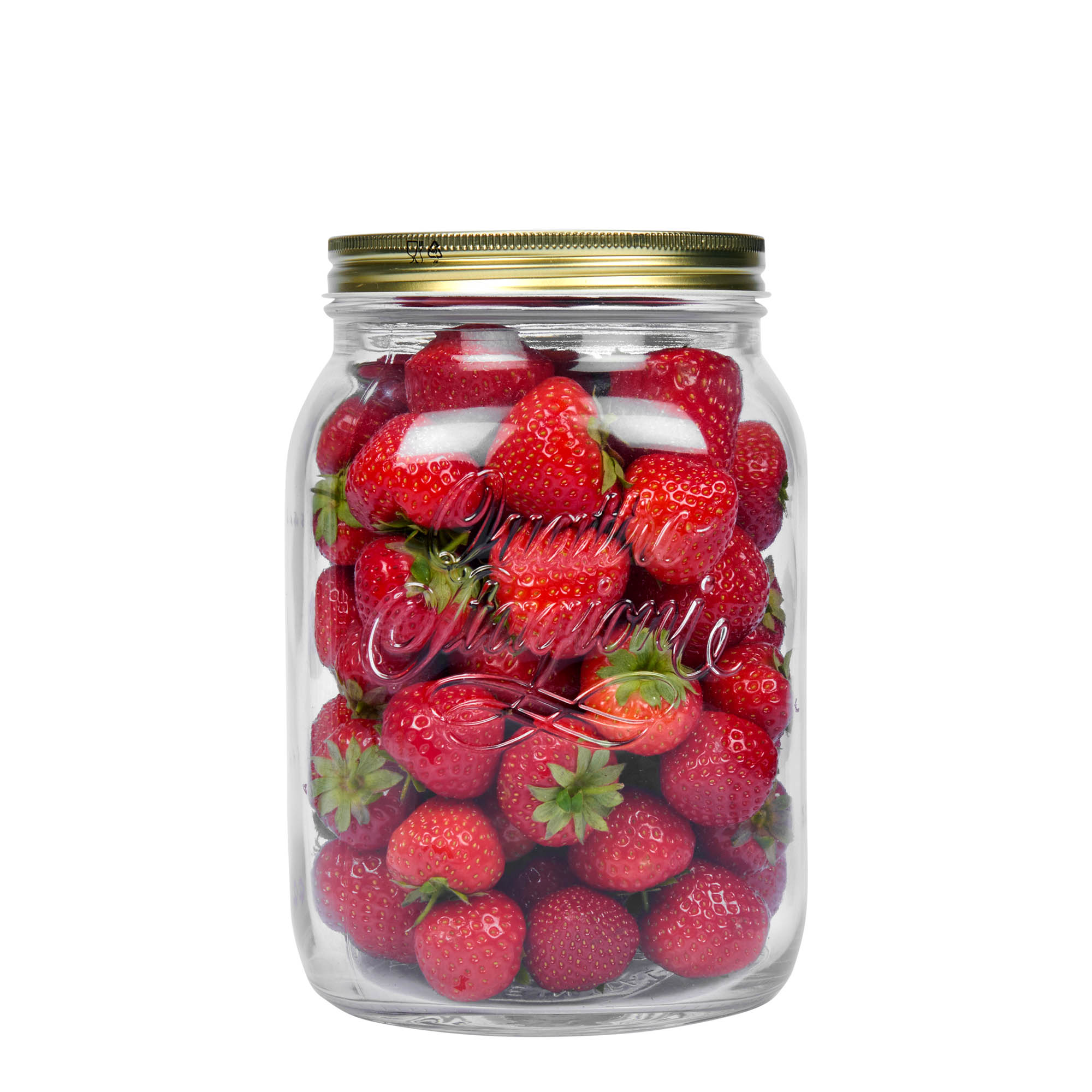 2.000 ml stiklas „Quattro Stagioni“, anga: varžtinis uždarymas