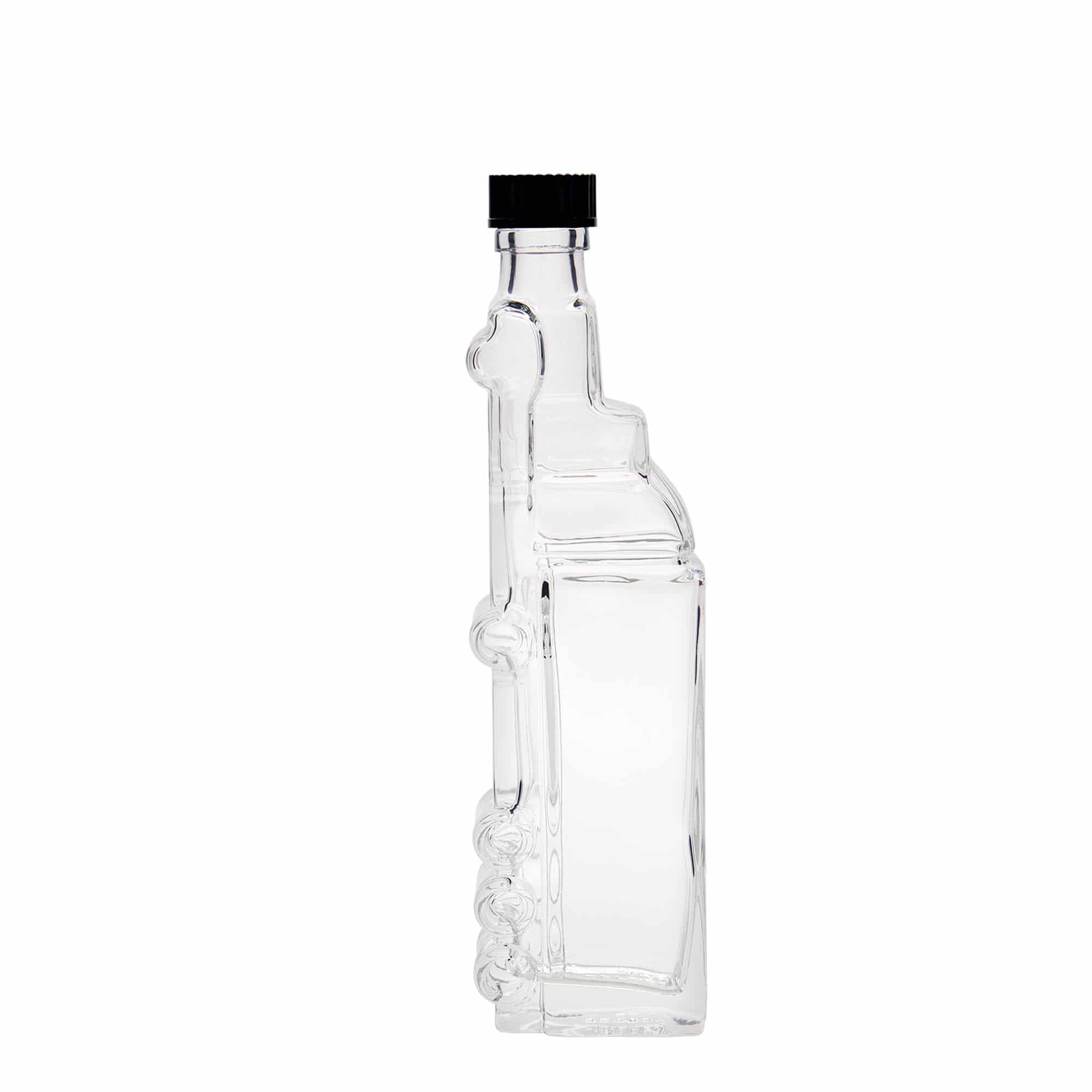 200 ml stiklinis butelis „Truck“, anga: PP 25