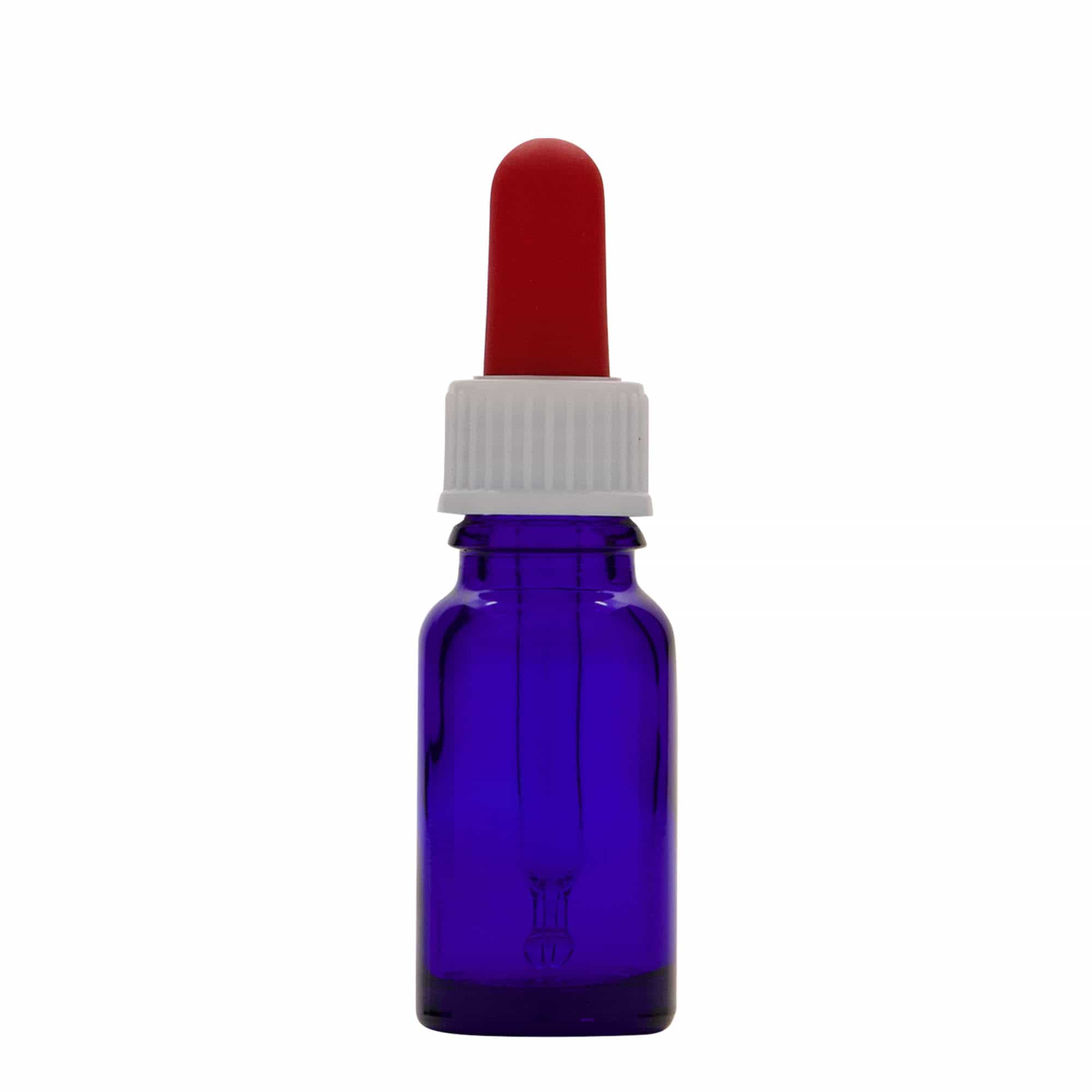 10 ml lašintuvo buteliukas medicinai, stiklas, karališkai mėlynas-raudonas, anga: DIN 18 10 ml lašintuvo buteliukas medicinai, stiklas, karališkai mėlynas-raudonas, anga: DIN 18