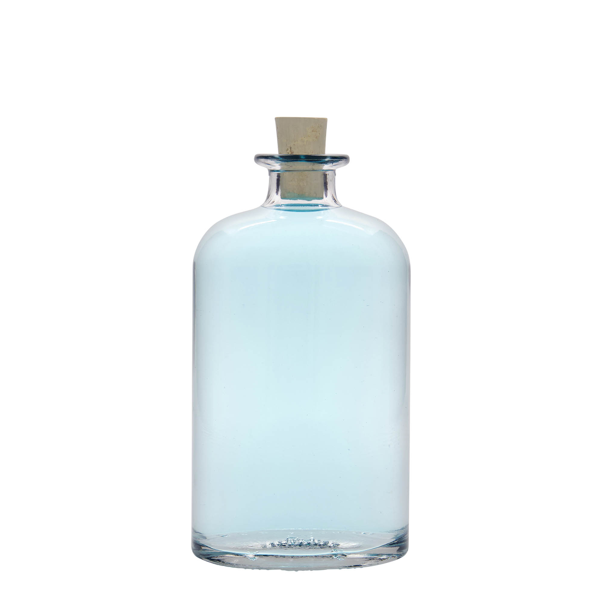 500 ml stiklinis butelis „Dundee“, ovalus, kamštis 500 ml stiklinis butelis „Dundee“, ovalus, kamštis